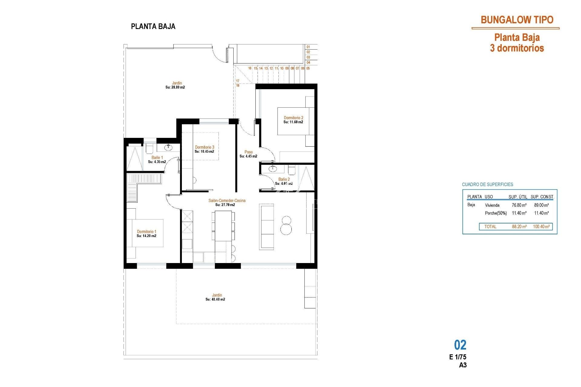 Neubau - Bungalow - Alhama De Murcia - Condado De Alhama