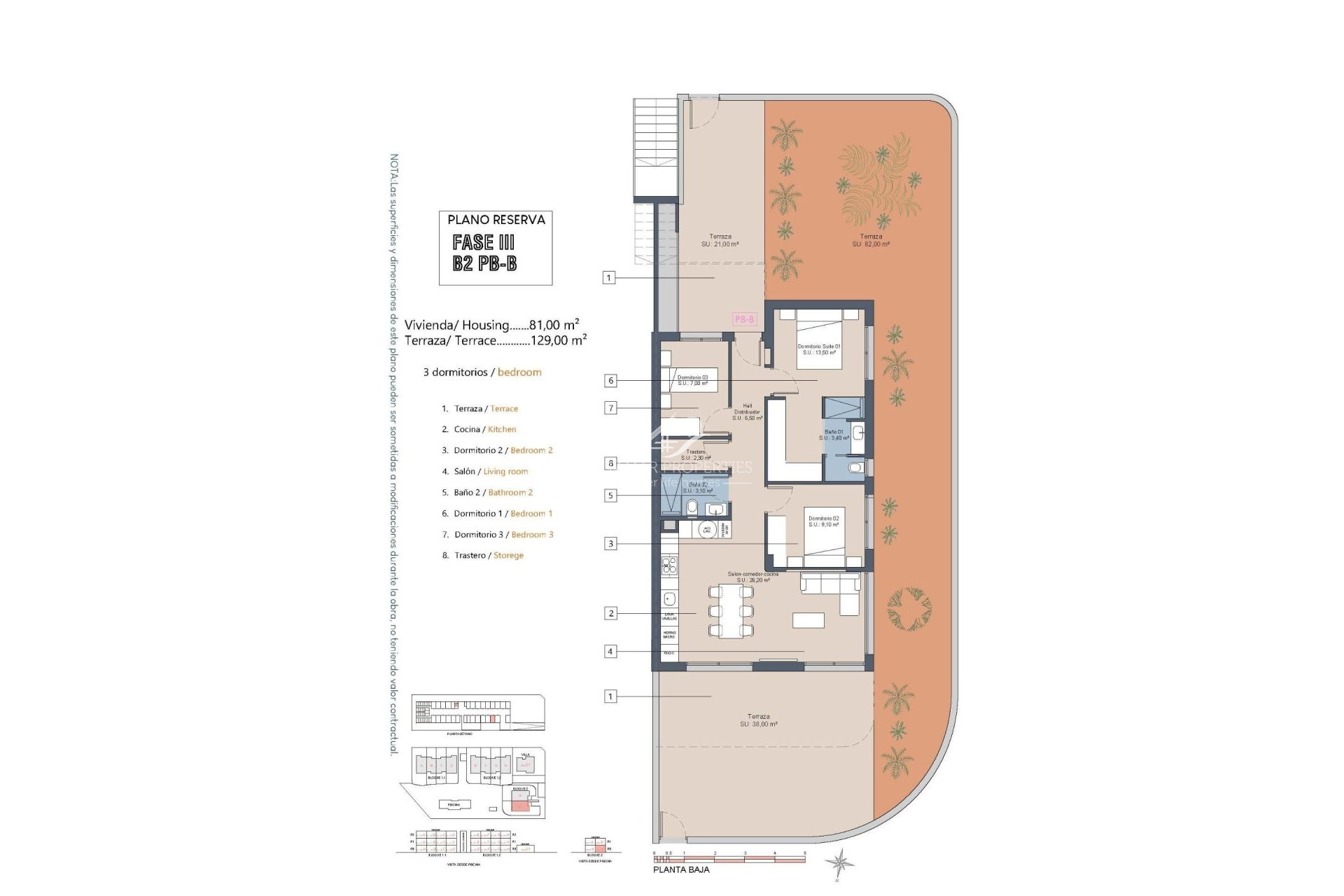 Neubau - Bungalow - Los Alcázares - La Serena Golf