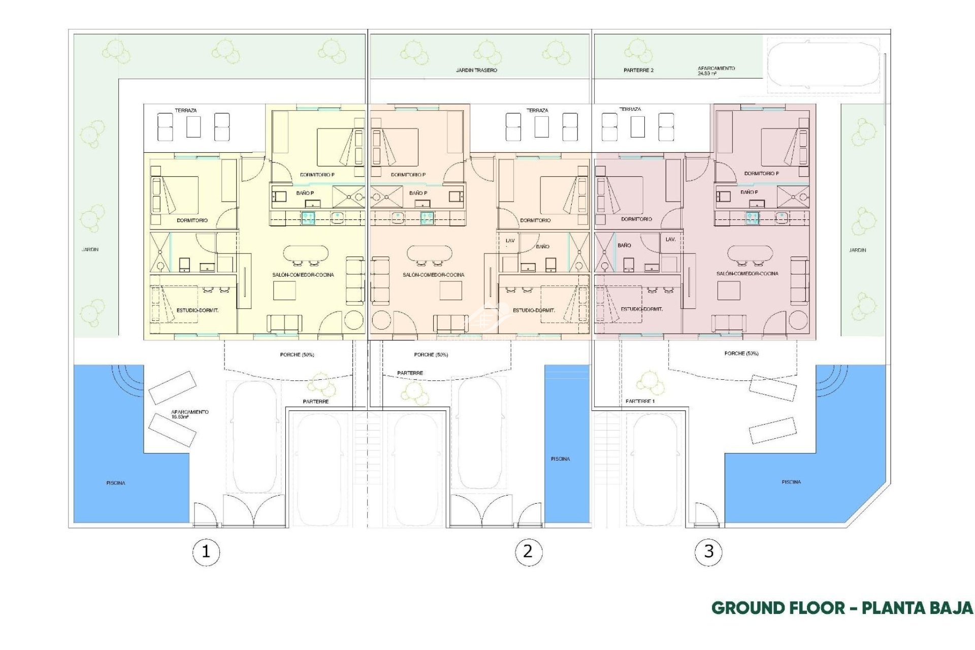 Neubau - Bungalow - Pilar de la Horadada - parques de Andromeda