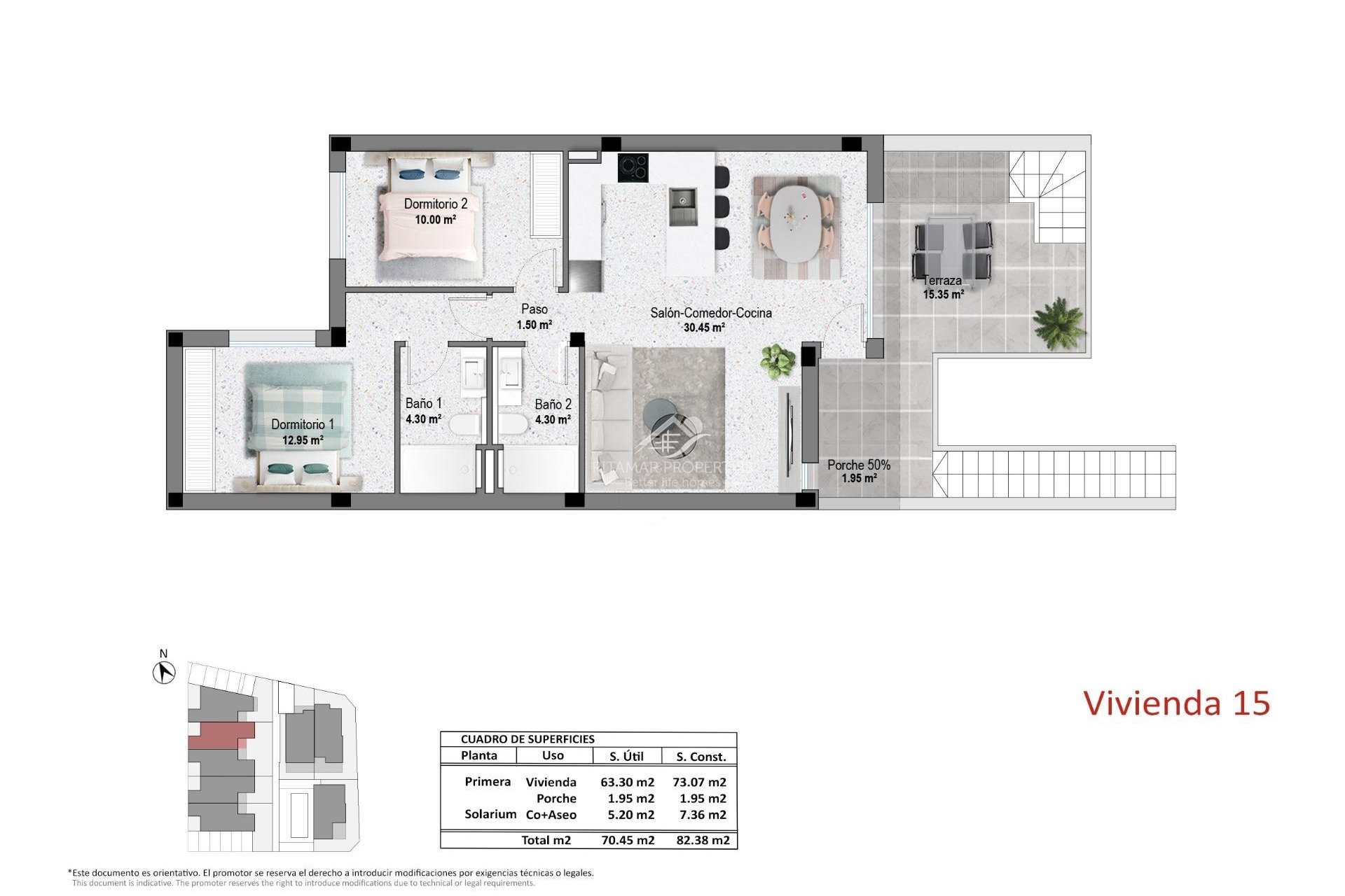 Neubau - Bungalow - Pilar de la Horadada - pueblo