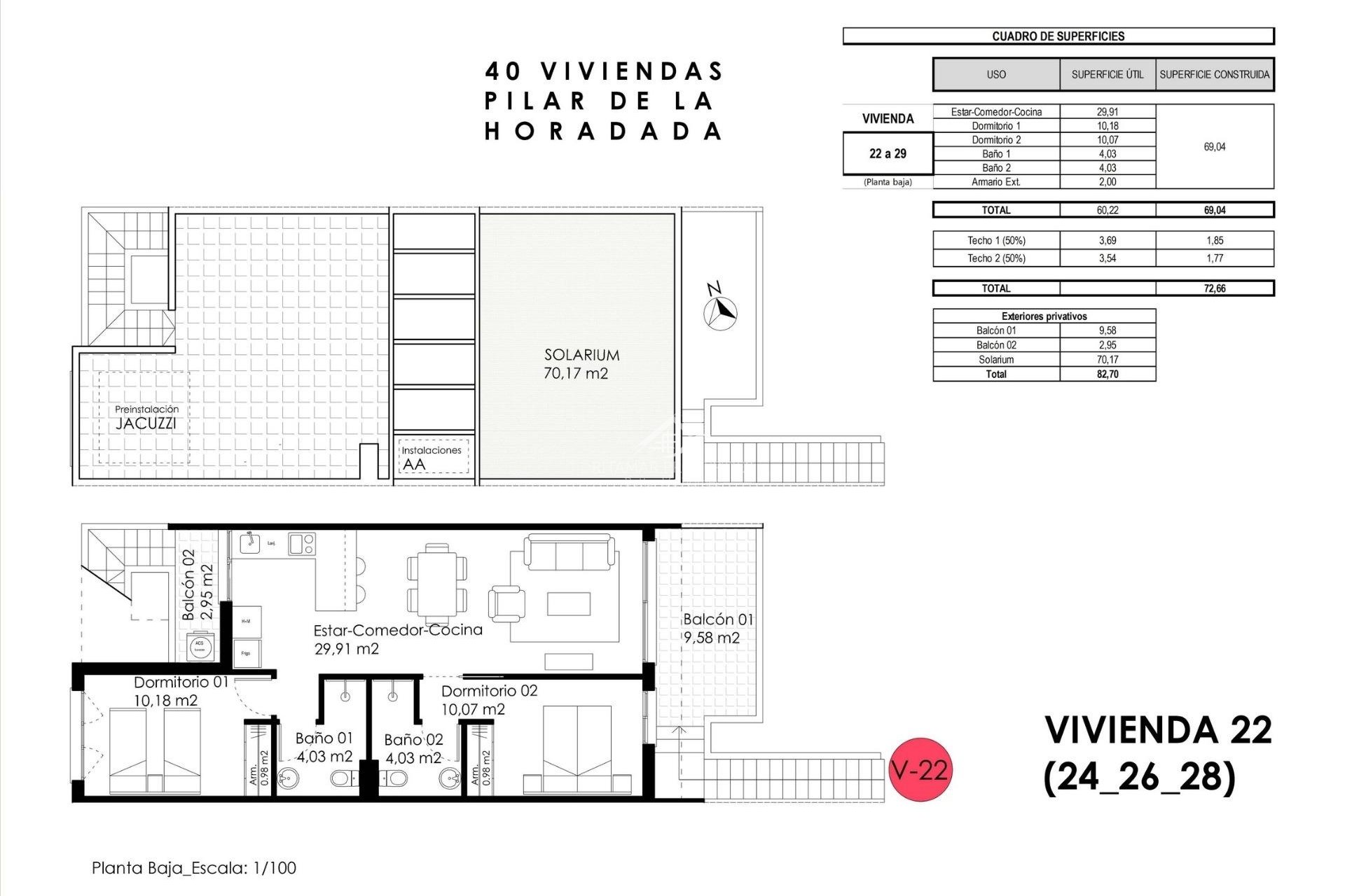 Neubau - Bungalow - Pilar de la Horadada - Zona Pueblo