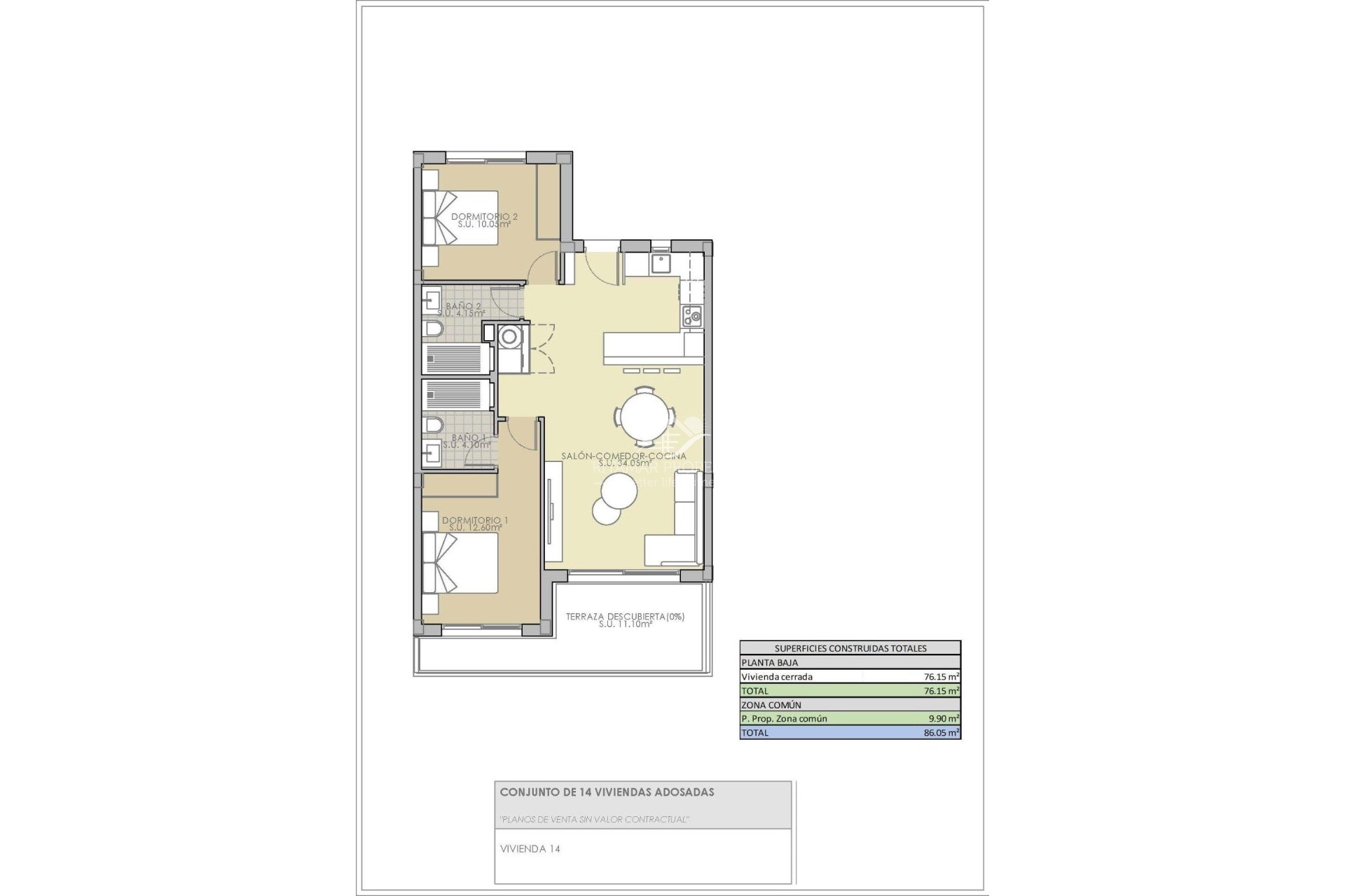 Neubau - Bungalow - Rojales - Pueblo