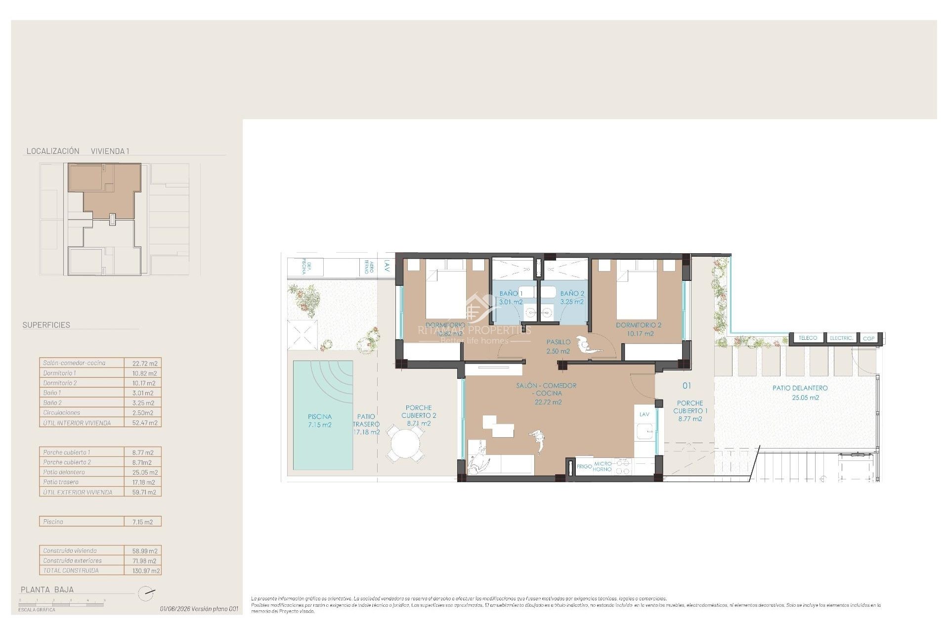 Neubau - Bungalow - San Pedro del Pinatar - Molino Del Chirrete