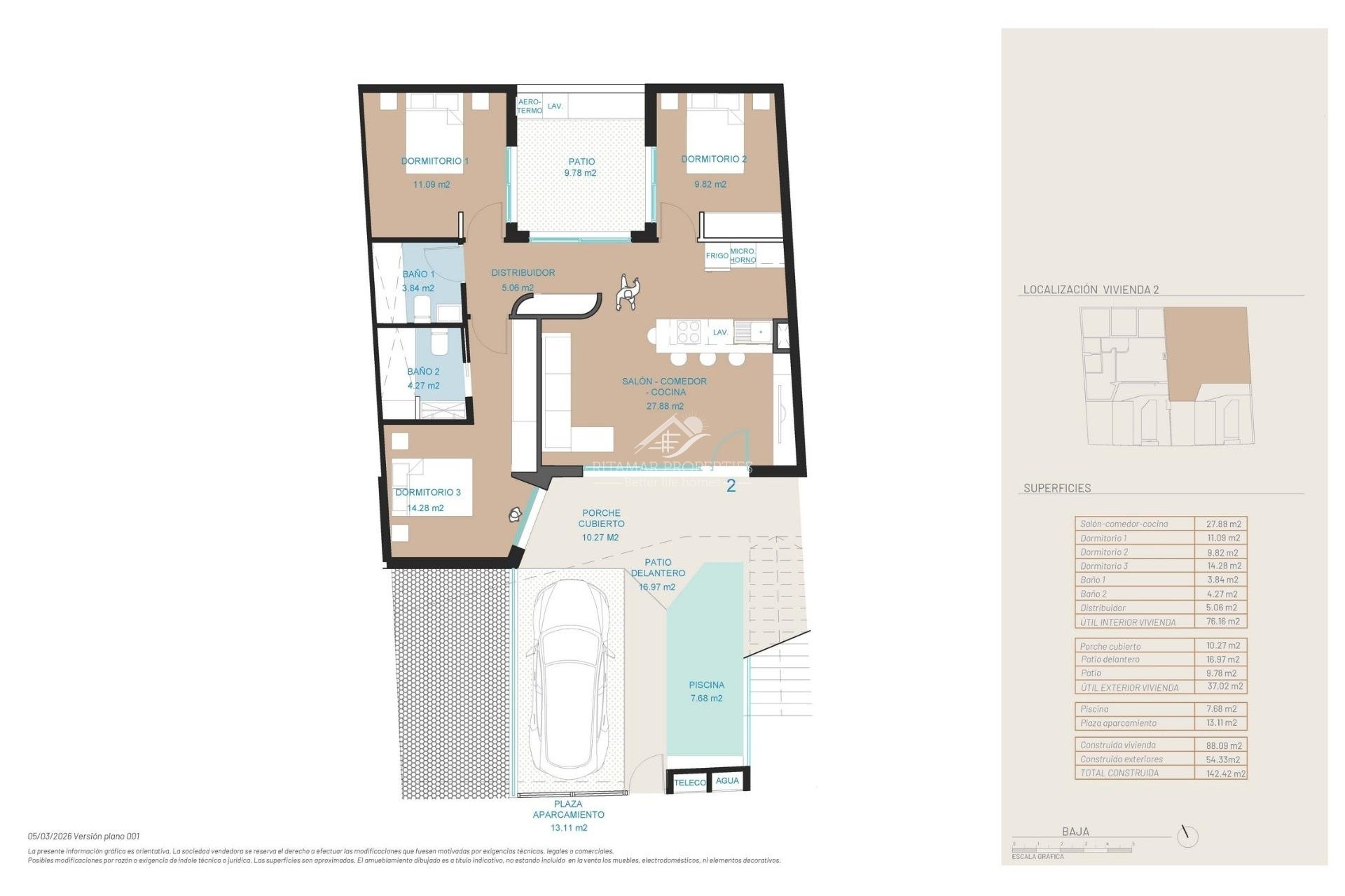 Neubau - Bungalow - San Pedro del Pinatar - Pueblo