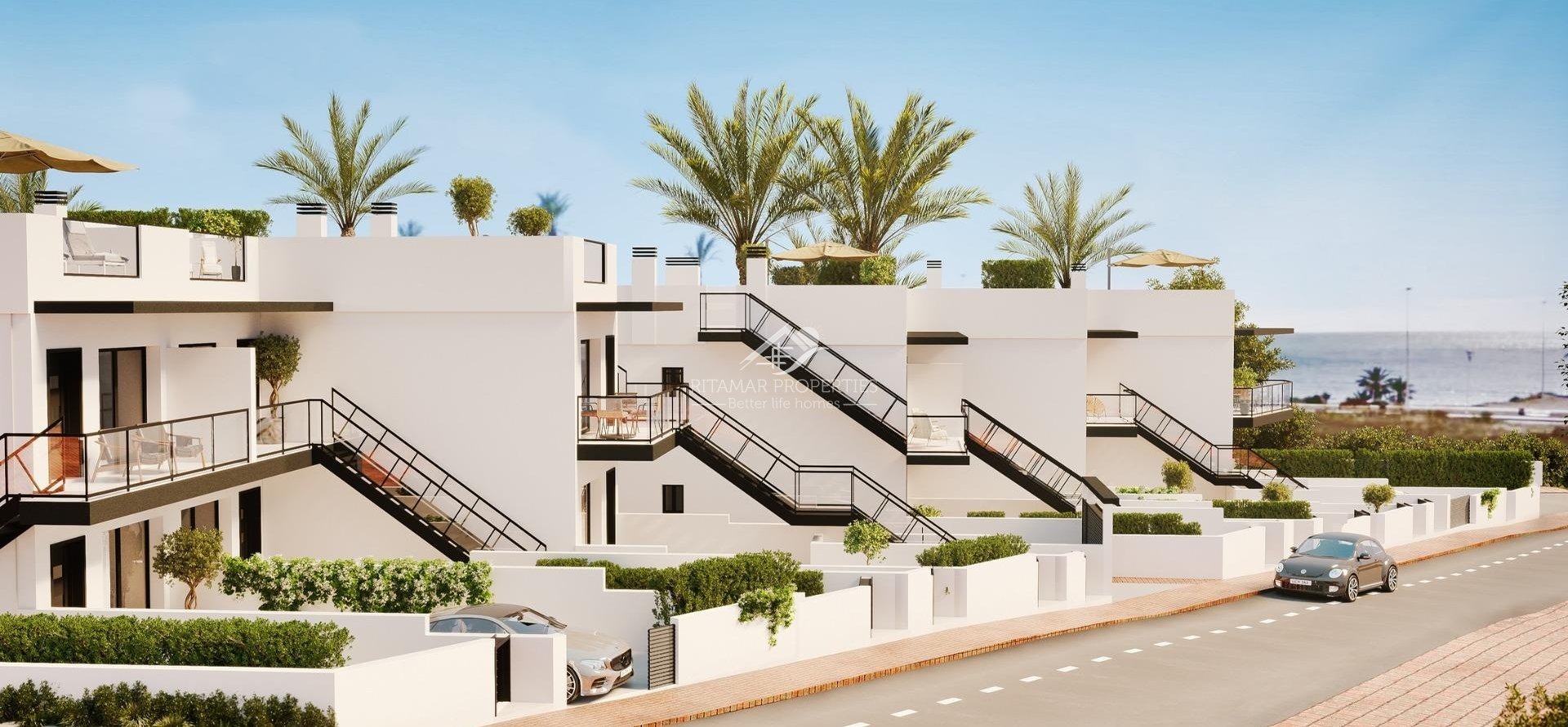 Neubau - Ground Floor Bungalow - Puerto de Mazarron - Playa Negra
