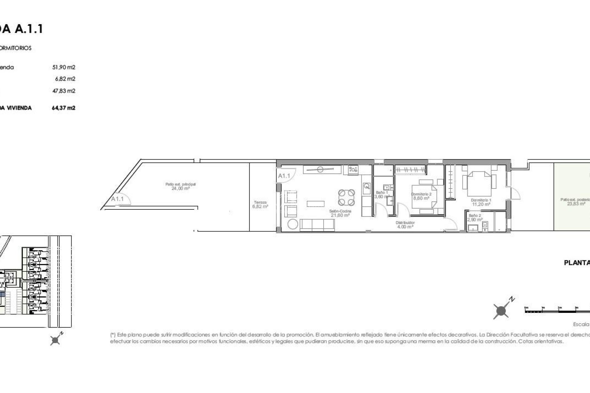 Neubau - Ground Floor Bungalow - Puerto de Mazarron - Playa Negra