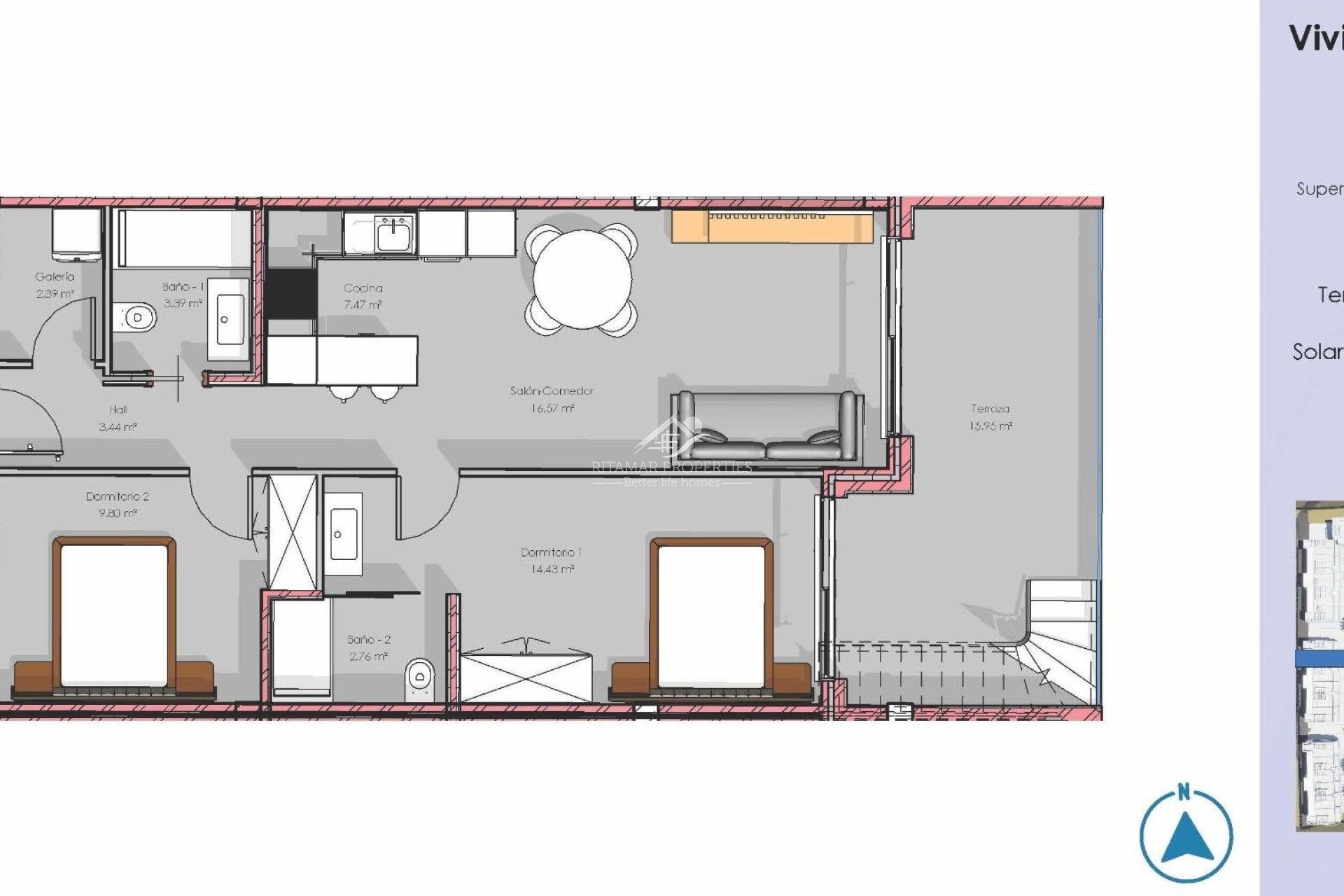 Neubau - Penthouse - Guardamar del Segura - El Raso