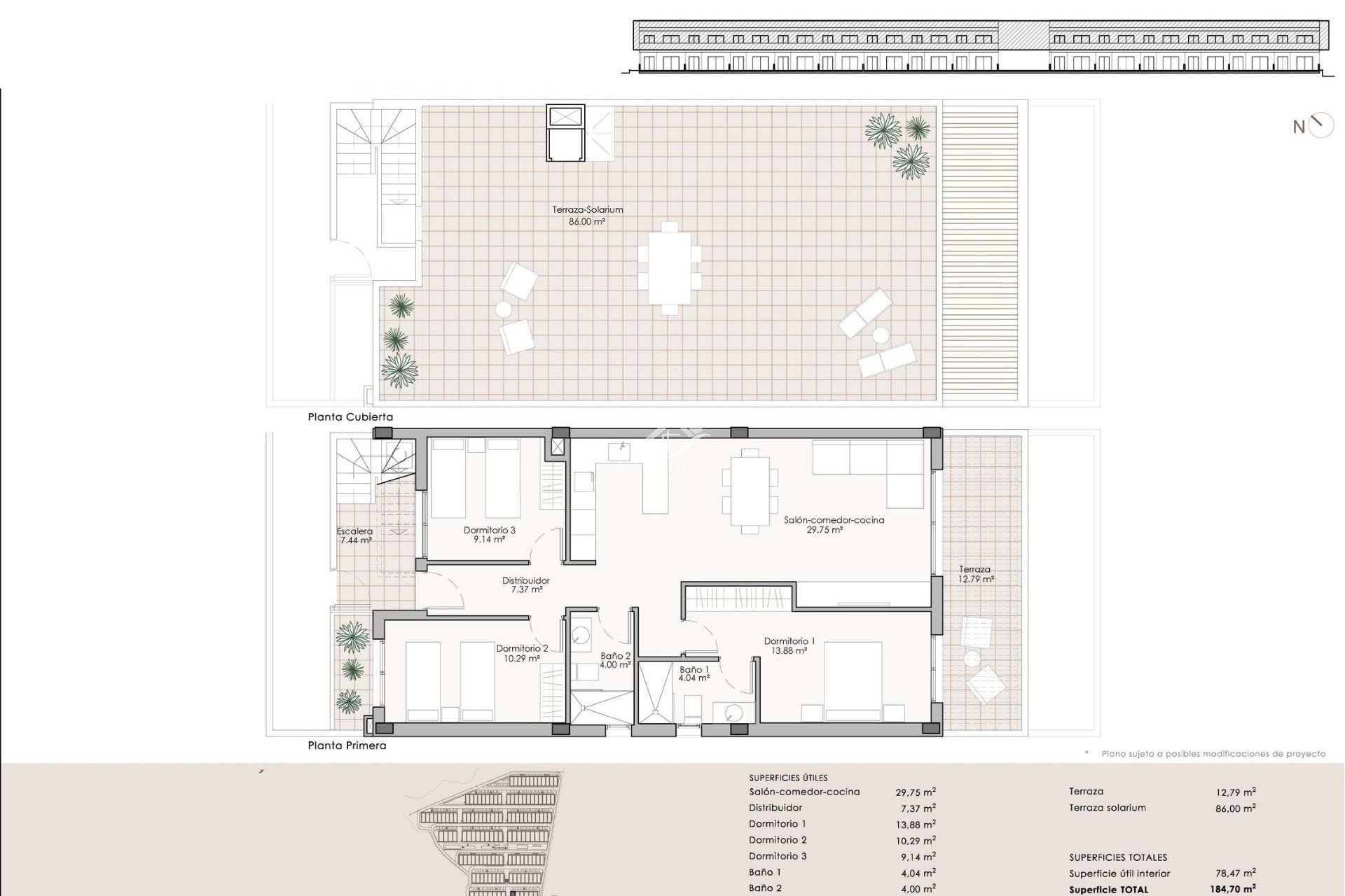 Neubau - Penthouse - Pulpí - Aguilón Golf