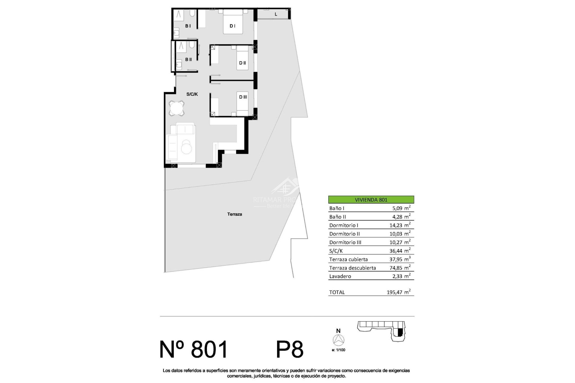 Neubau - Penthouse - San Miguel de Salinas - Pueblo