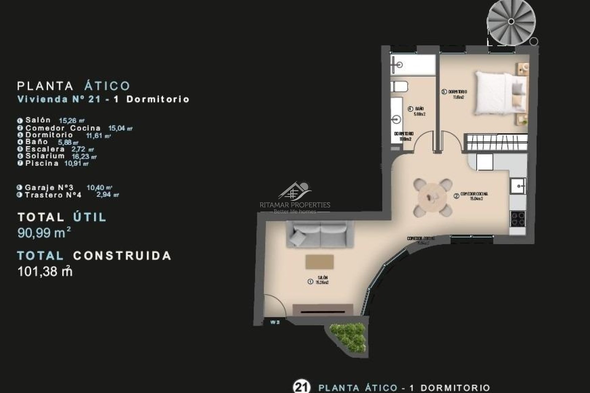 Neubau - Penthouse - Torrevieja - Centro