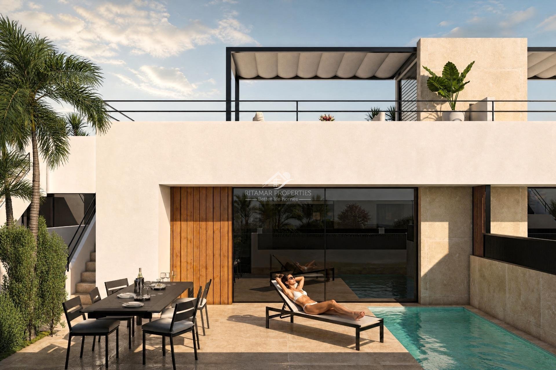 Neubau - Reihenhaus - Alhama De Murcia - Condado De Alhama