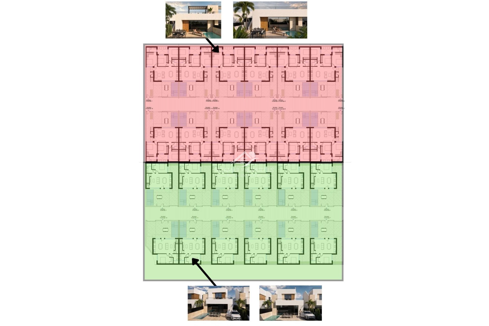 Neubau - Reihenhaus - Alhama De Murcia - Condado De Alhama