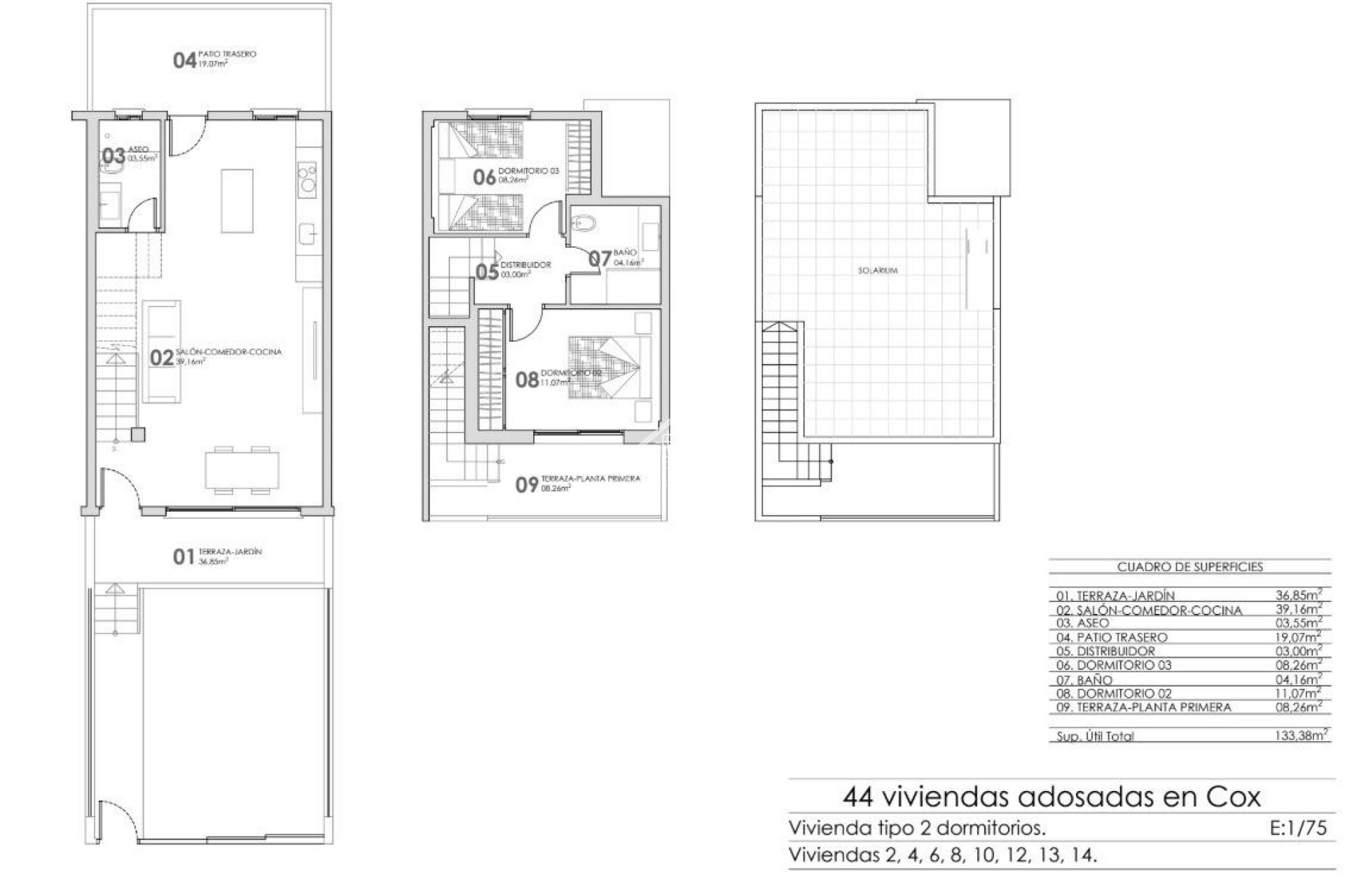 Neubau - Reihenhaus - Cox - San Fernando