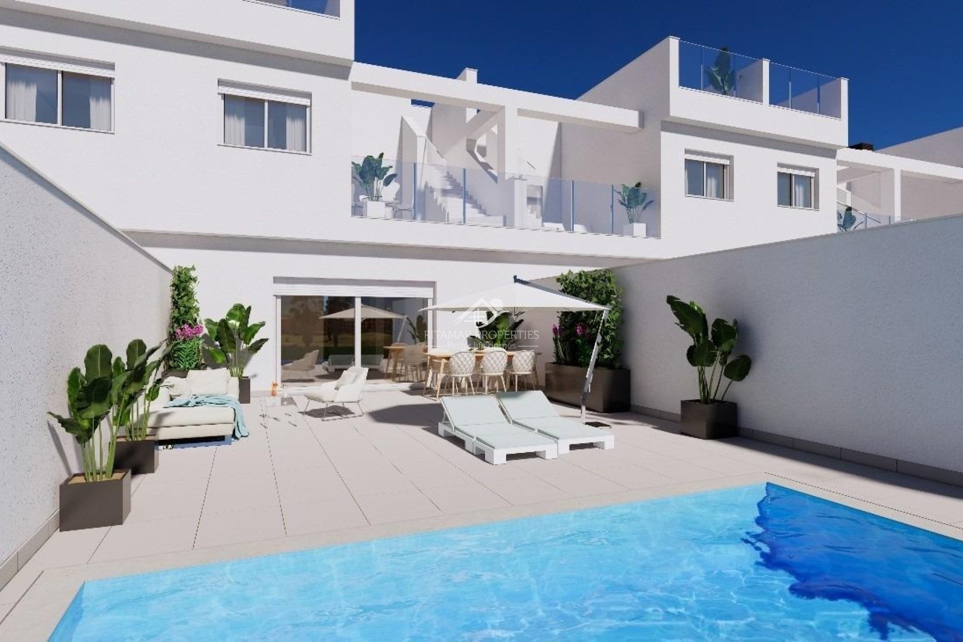 Neubau - Reihenhaus - Los Alcázares - Serena Golf