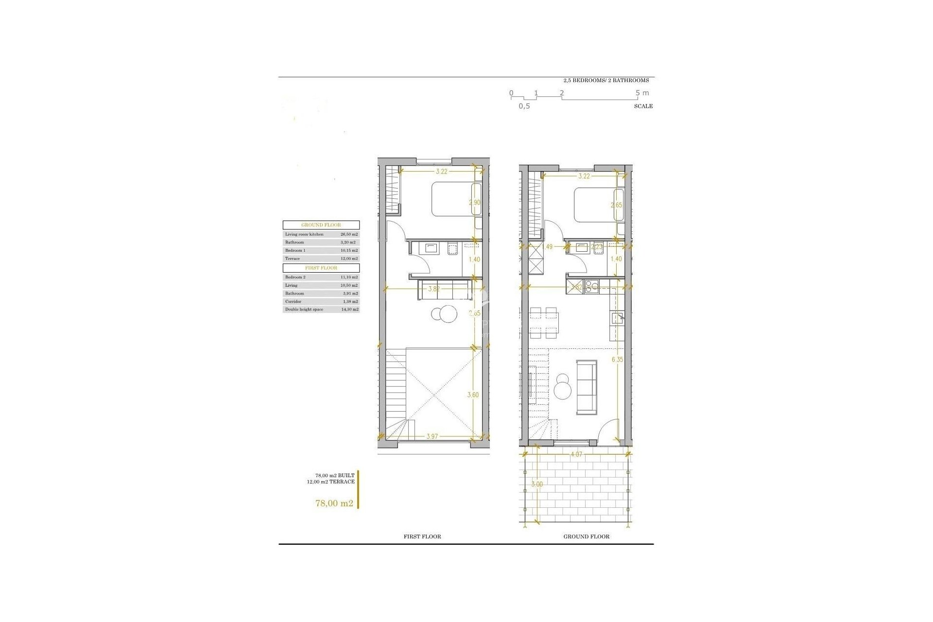 Neubau - Reihenhaus - Orihuela Costa - PAU 26