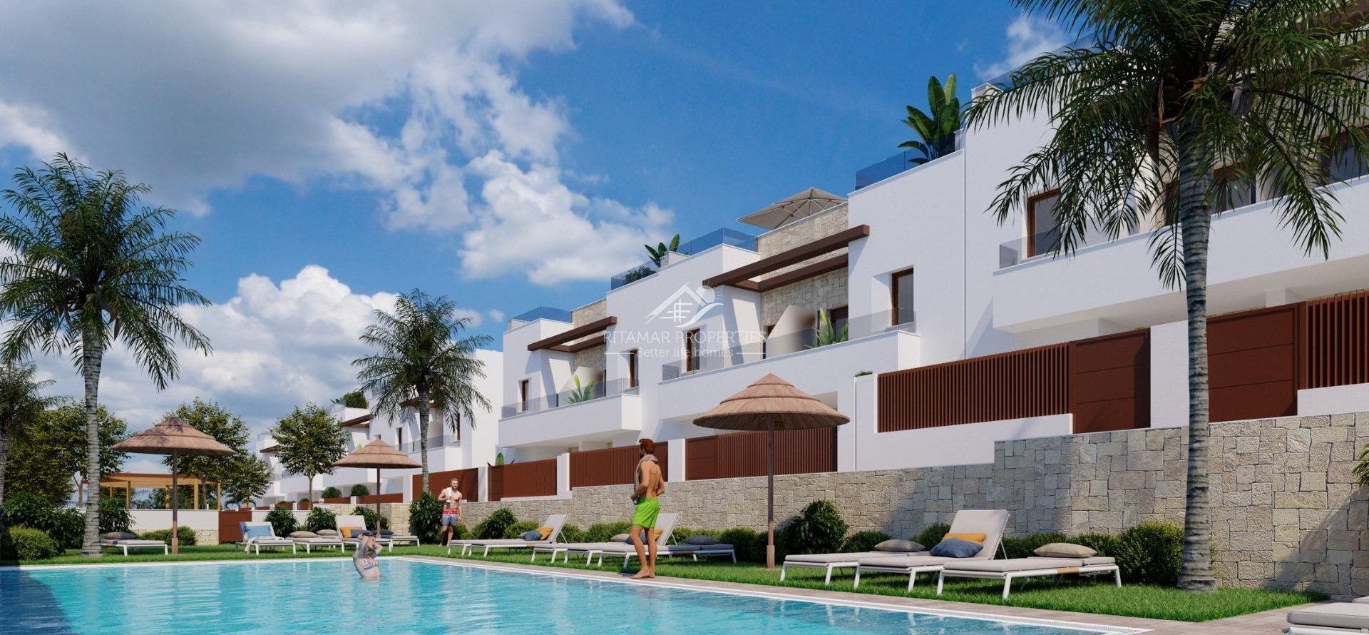 Neubau - Reihenhaus - Orihuela - Vistabella Golf