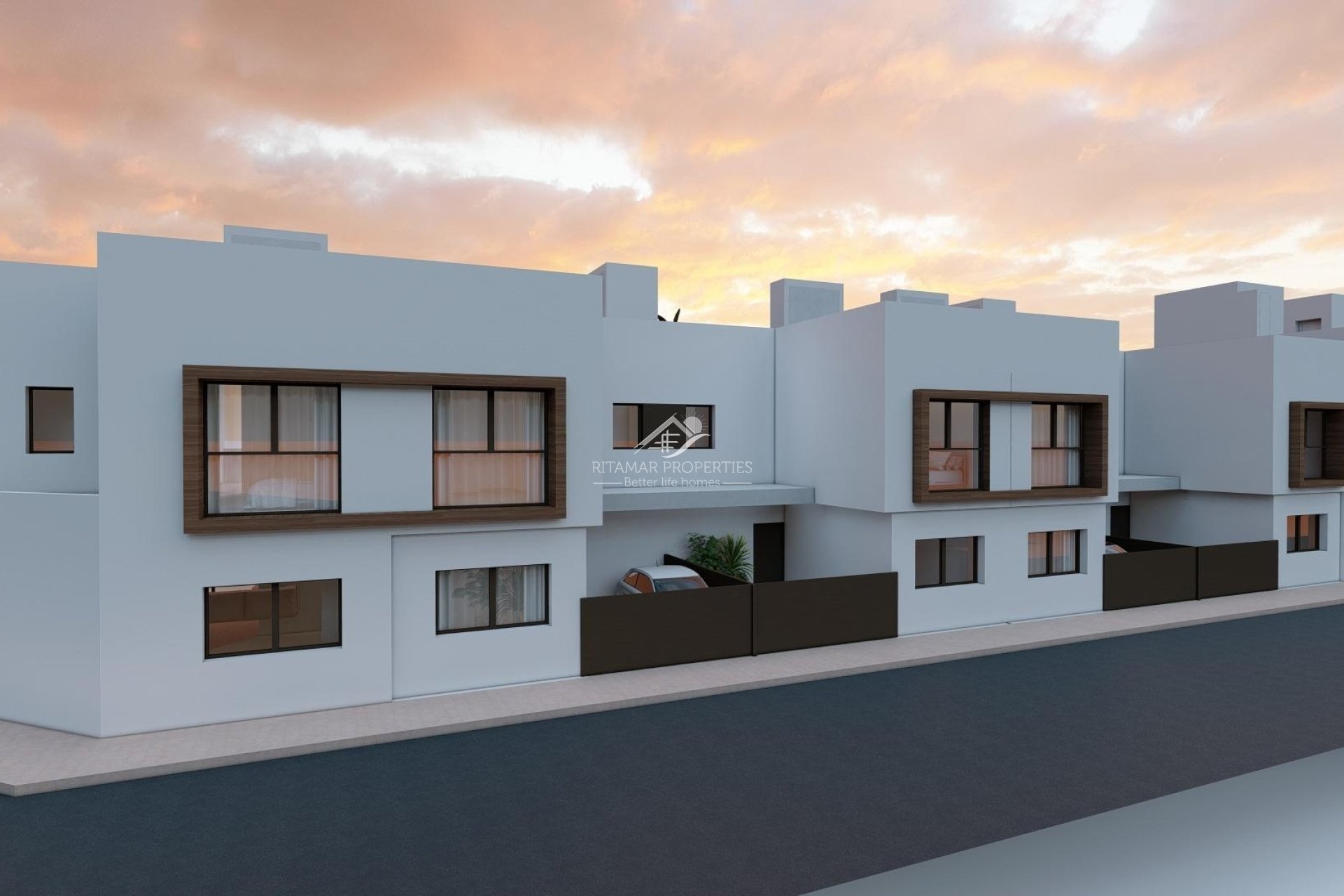 Neubau - Reihenhaus - San Javier - pueblo