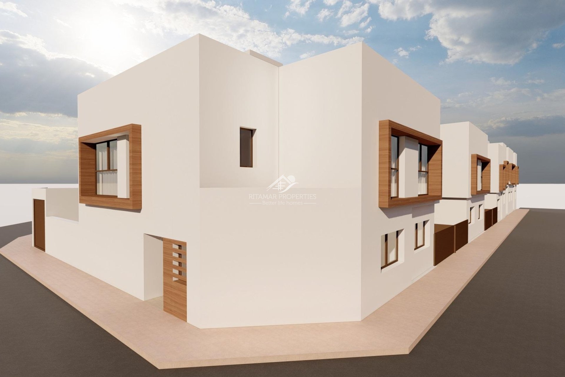 Neubau - Reihenhaus - San Javier - pueblo