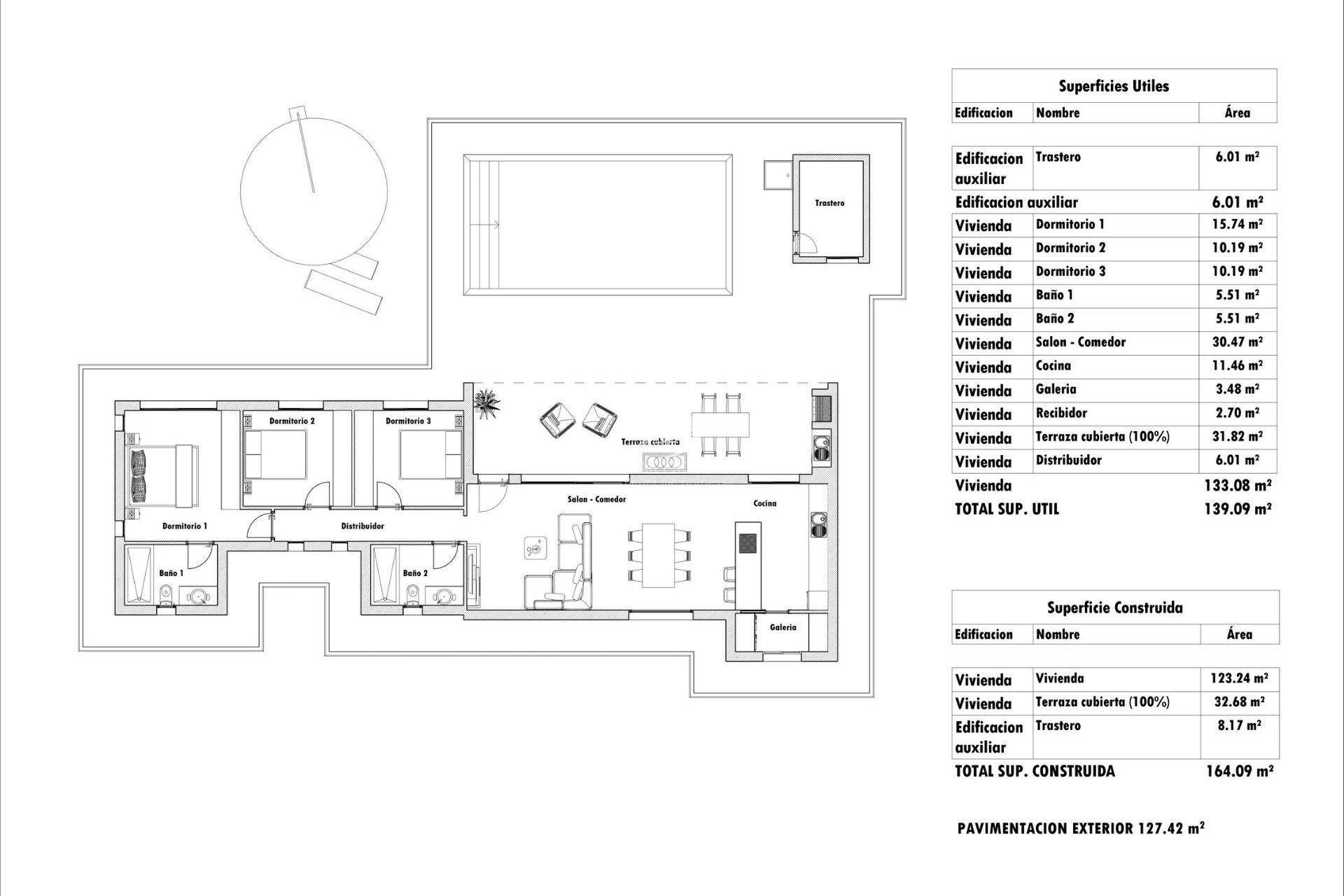 Neubau - Villa - Aspe Pedanias - Pedanías Oeste