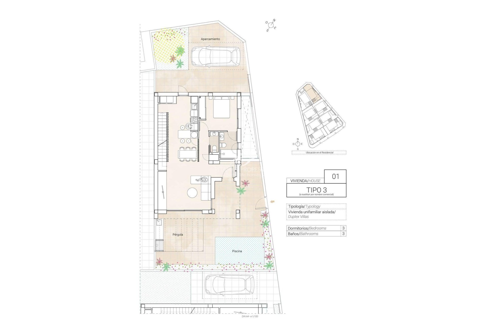 Neubau - Villa - Hondón de las Nieves - Centro