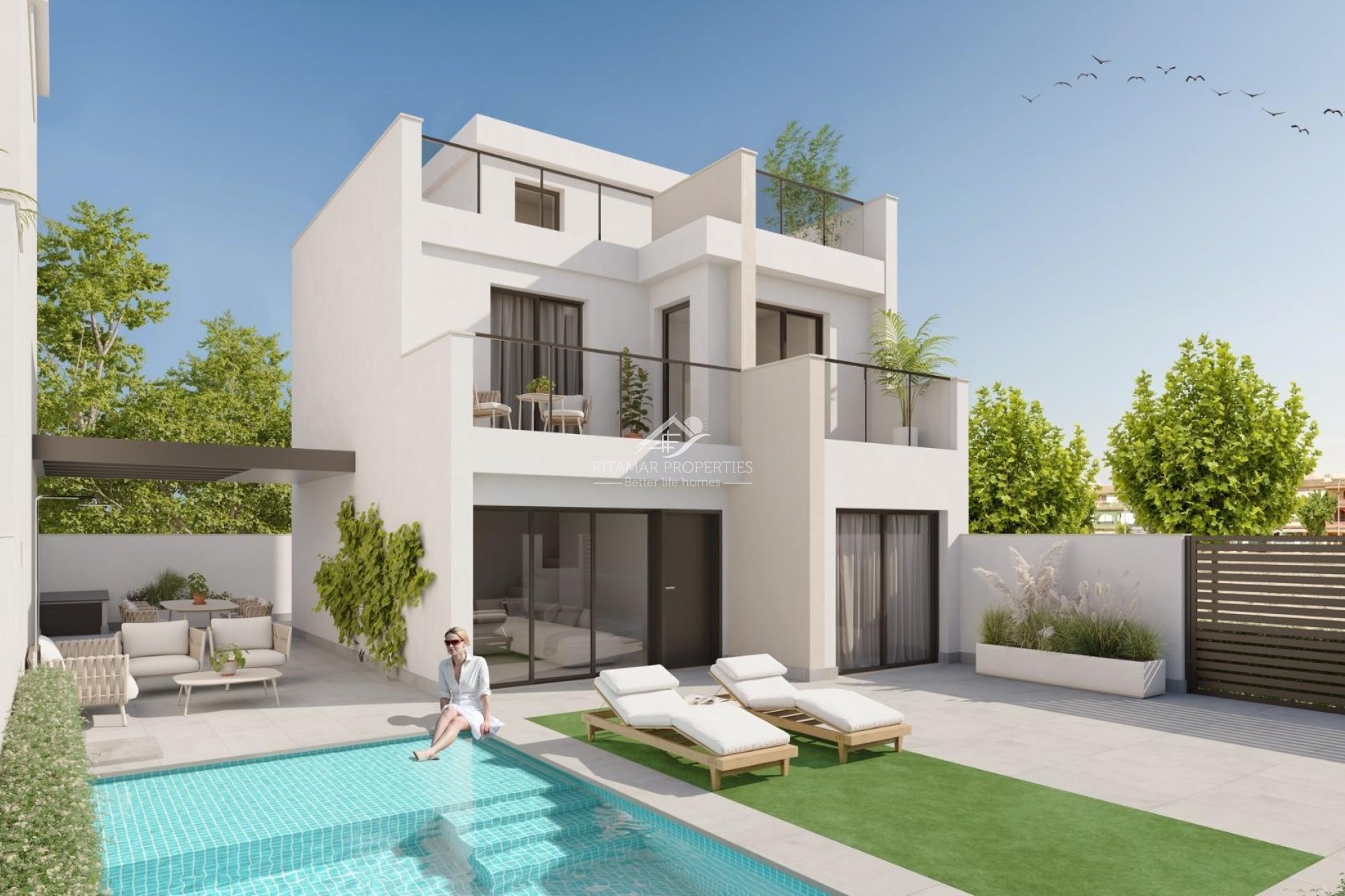 Neubau - Villa - Los Alcázares - Playa la Atascadera