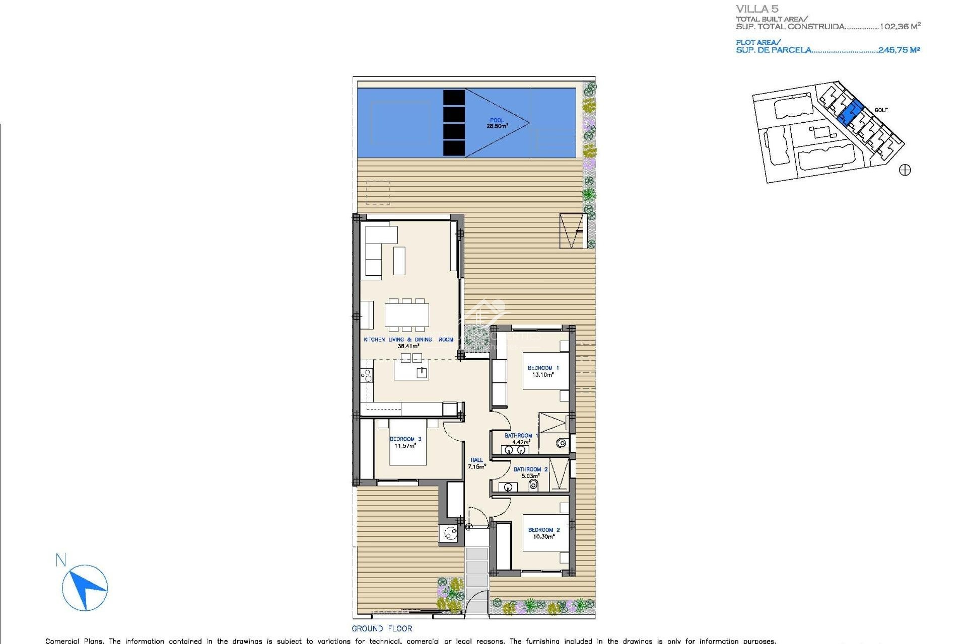 Neubau - Villa - Los Alcázares - Serena Golf