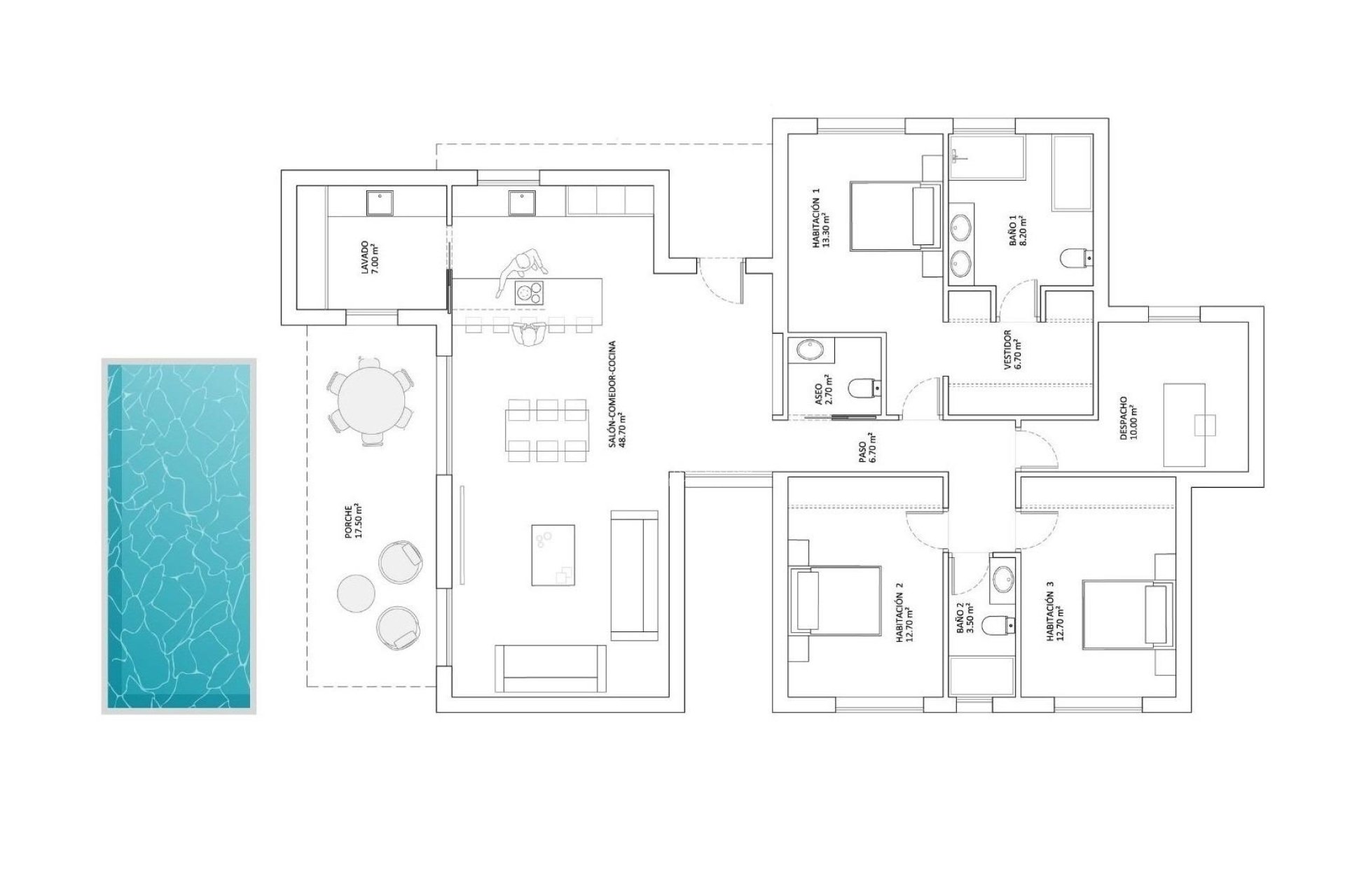 Neubau - Villa - Monforte del Cid - La Capitana