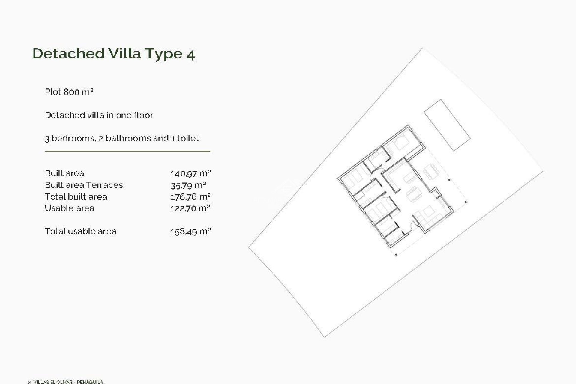 Neubau - Villa - Penaguila - El Olivar