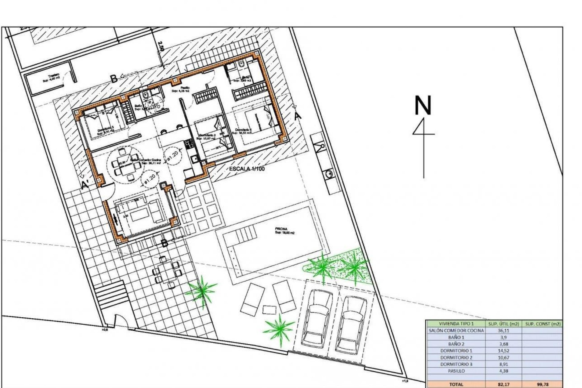 Neubau - Villa - Polop - La Alberca