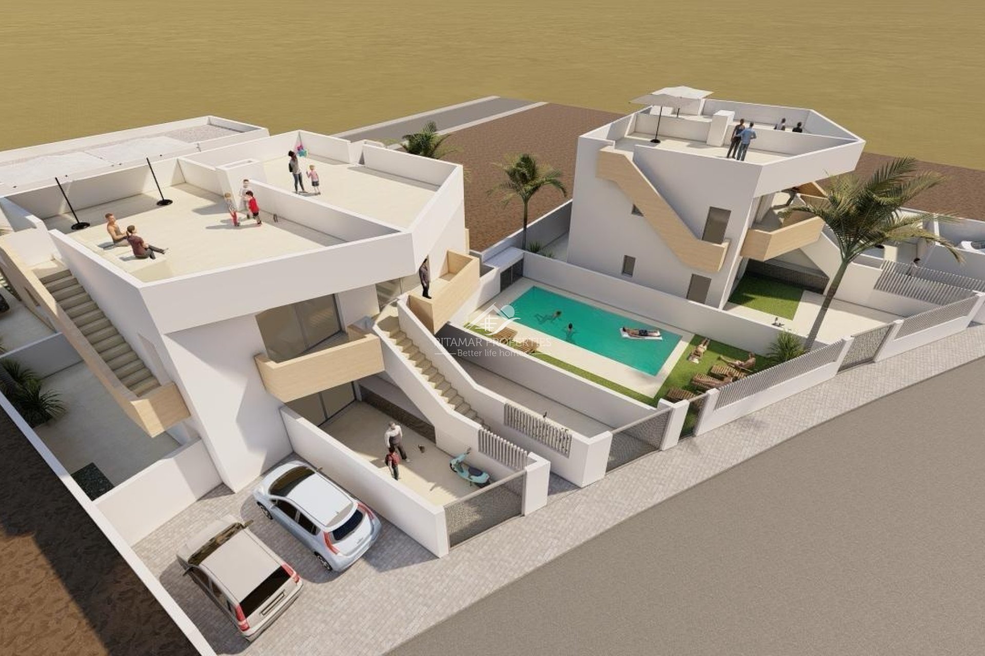 Neubau - Villa - Puerto de Mazarron - Mar De Plata