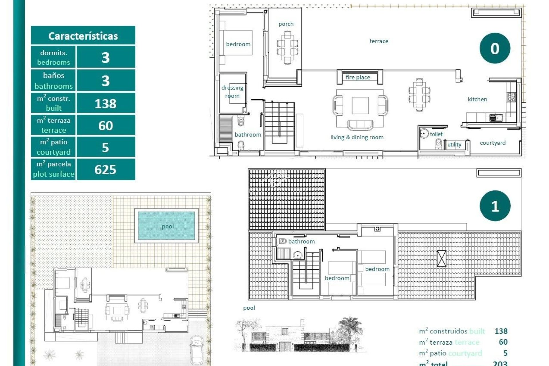 Neubau - Villa - Sucina - Peraleja Golf