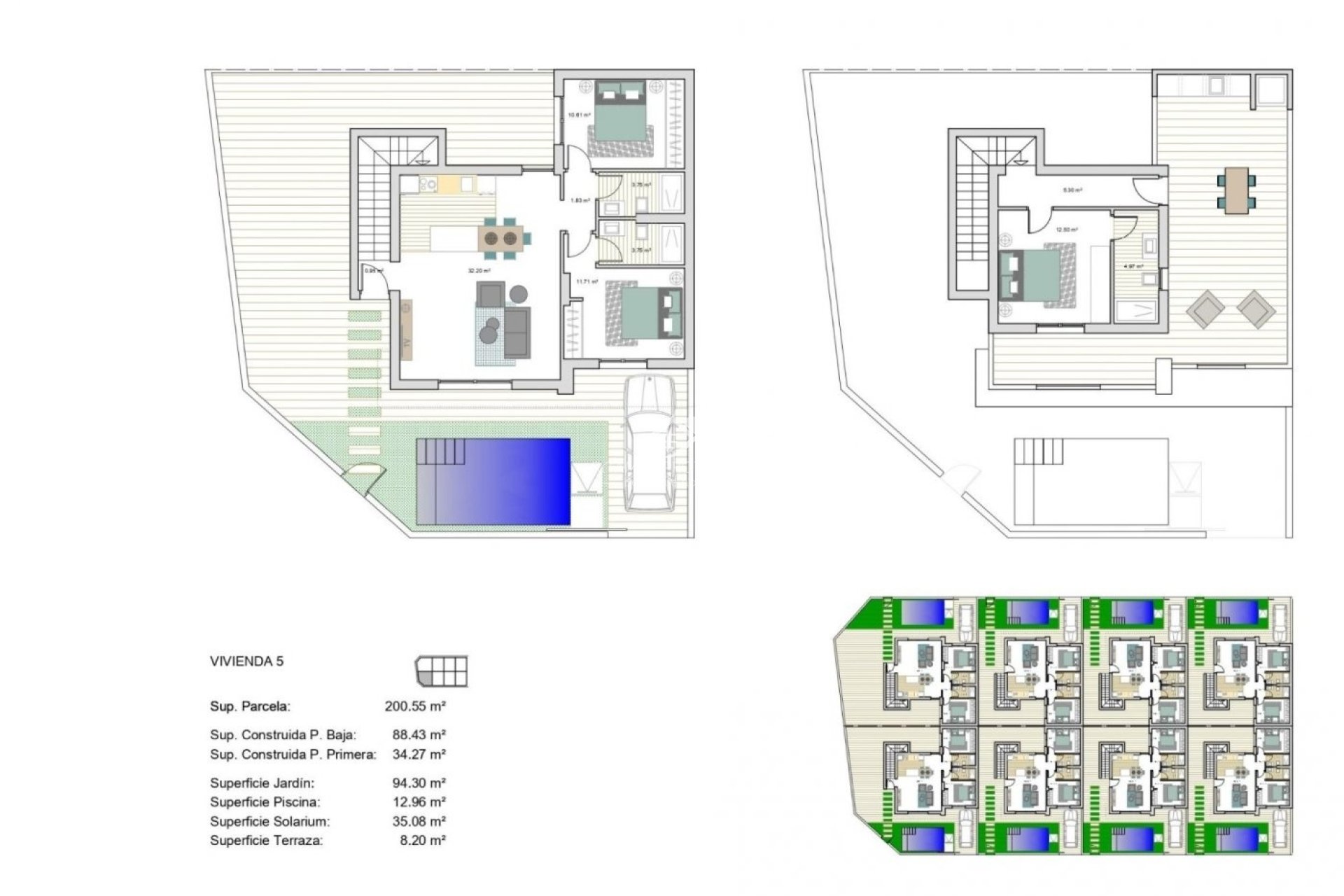 Neubau - Villa - Torre Pacheco - Roldán