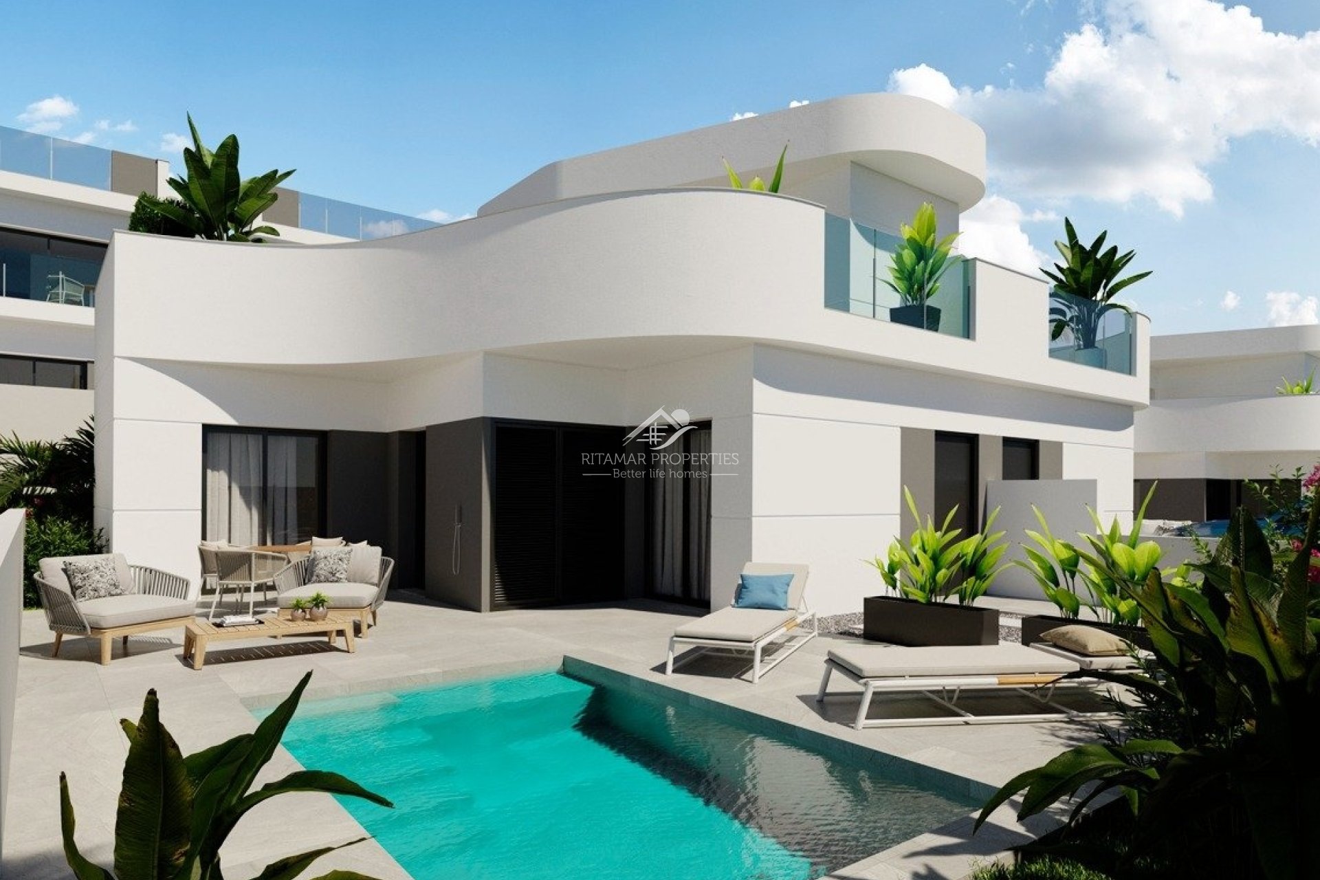 Neubau - Villa - Torrevieja - Lago Jardín II