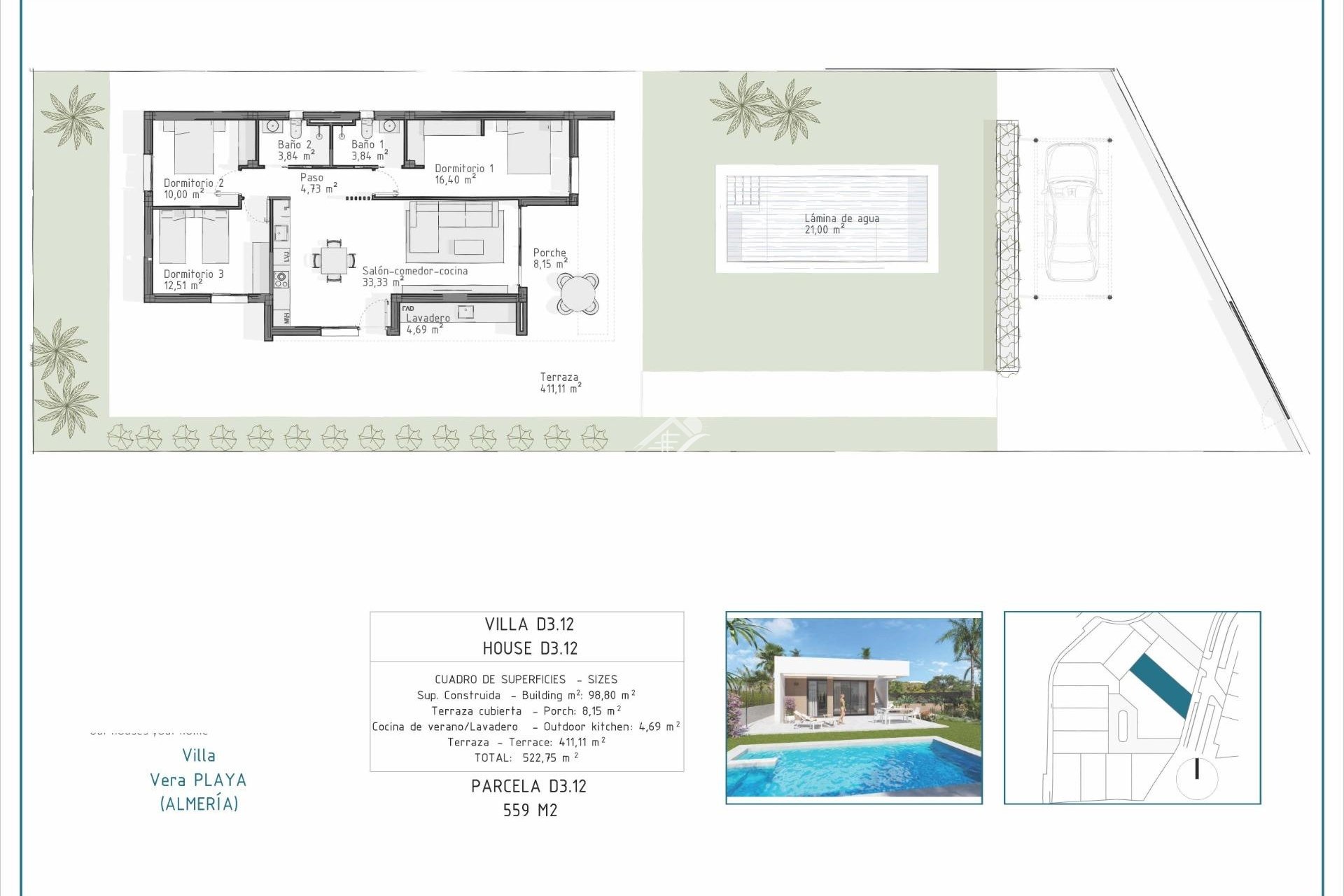 Neubau - Villa - Vera - Pueblo Salinas