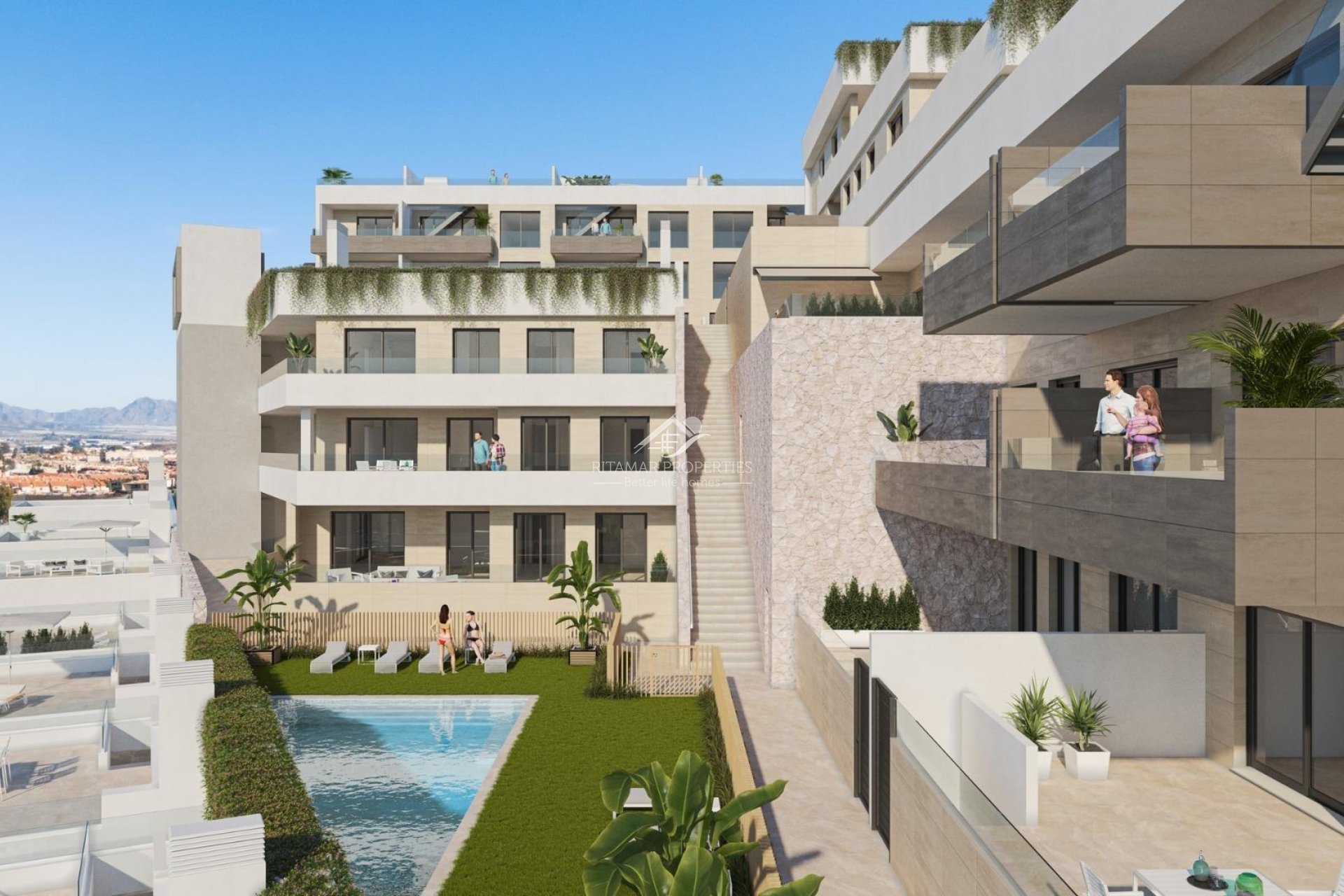 Neubau - Wohnung - Águilas - Playa del Hornillo