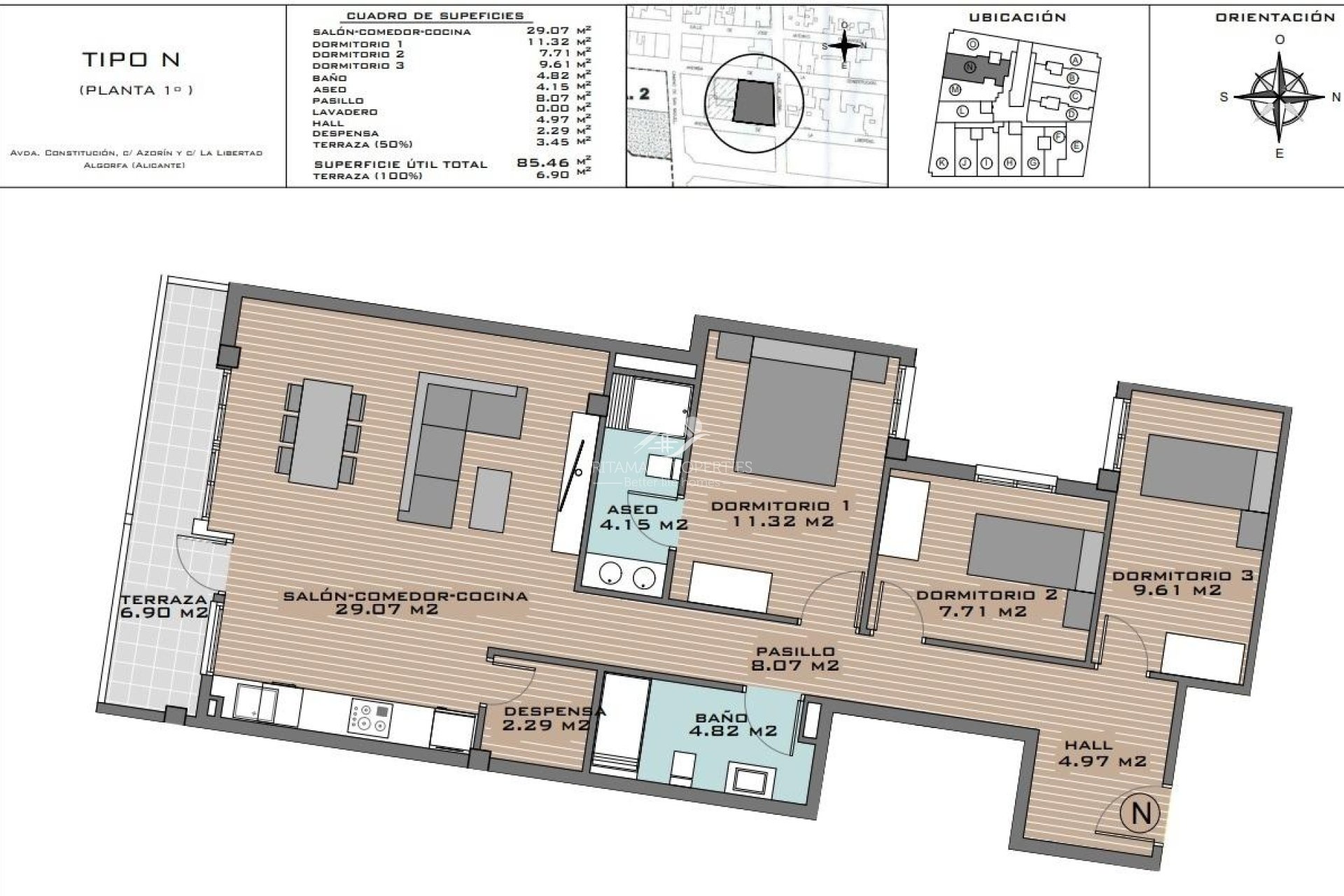 Neubau - Wohnung - Algorfa - Pueblo