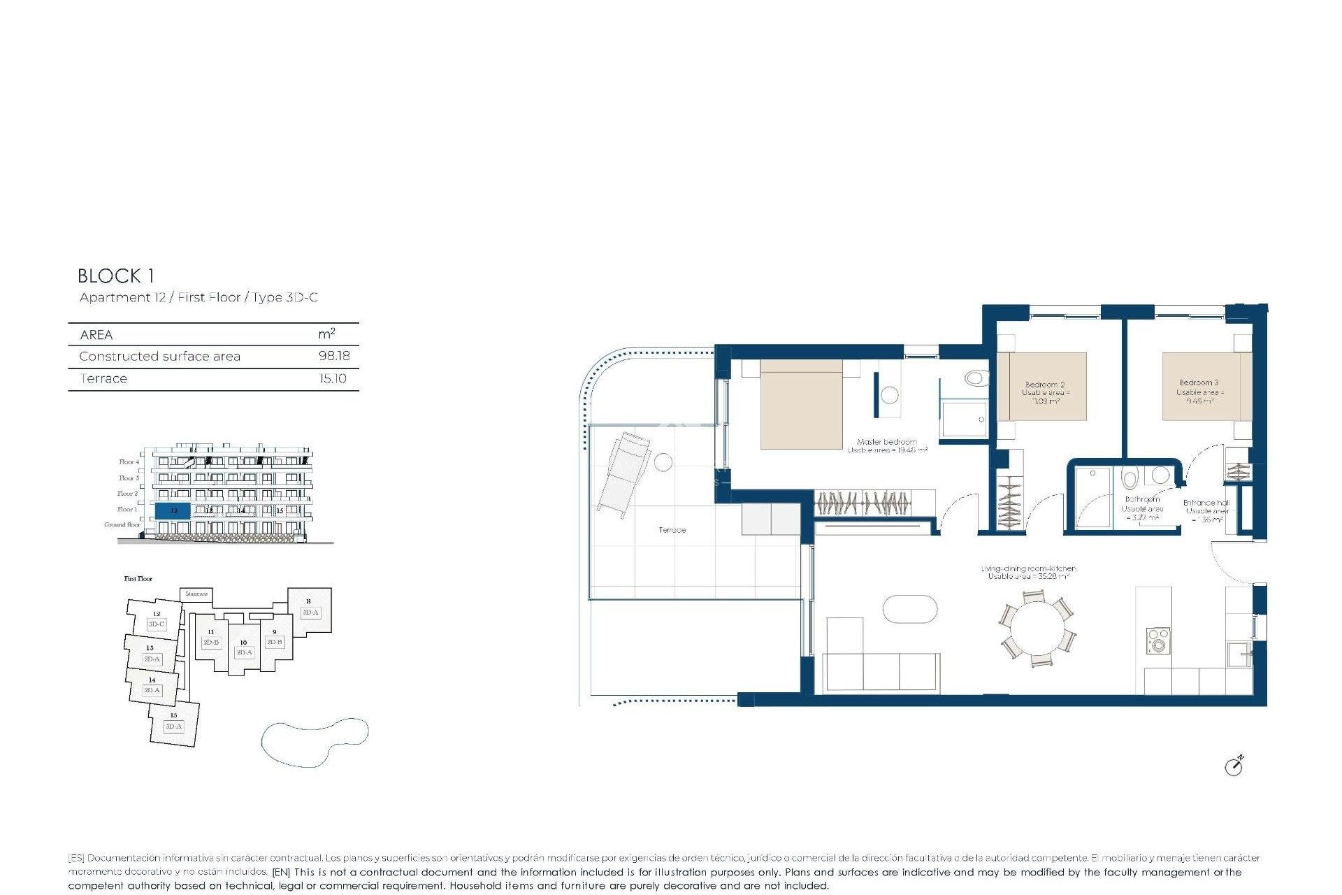 Neubau - Wohnung - Baños y Mendigo - El Valle Golf