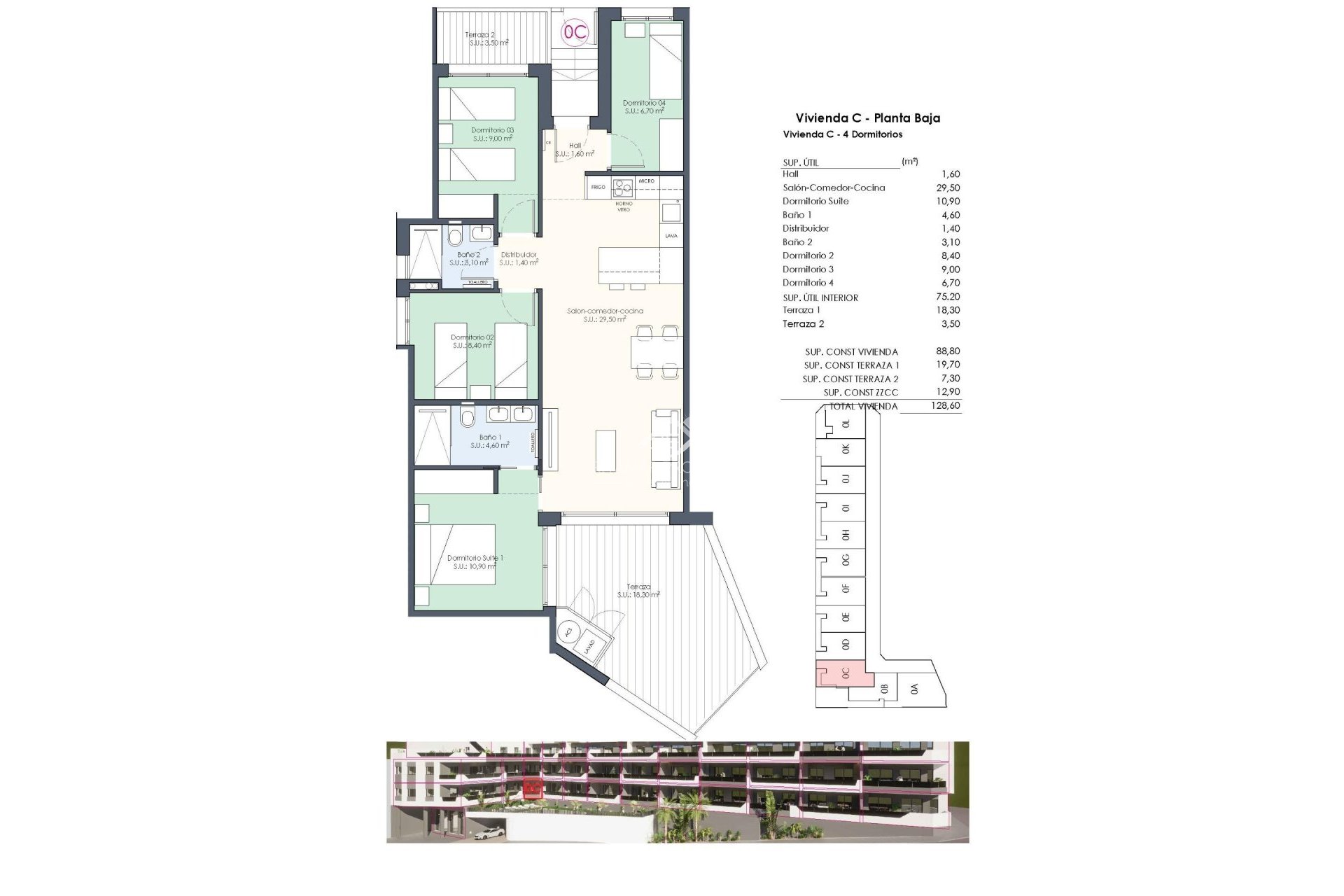 Neubau - Wohnung - Benijófar - Pueblo