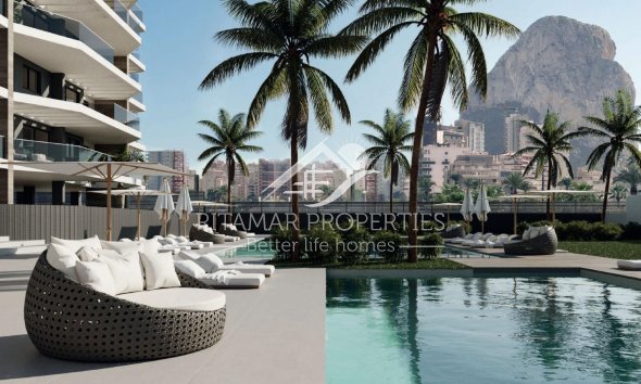 Neubau - Wohnung - Calpe - Playa Cantal Roig