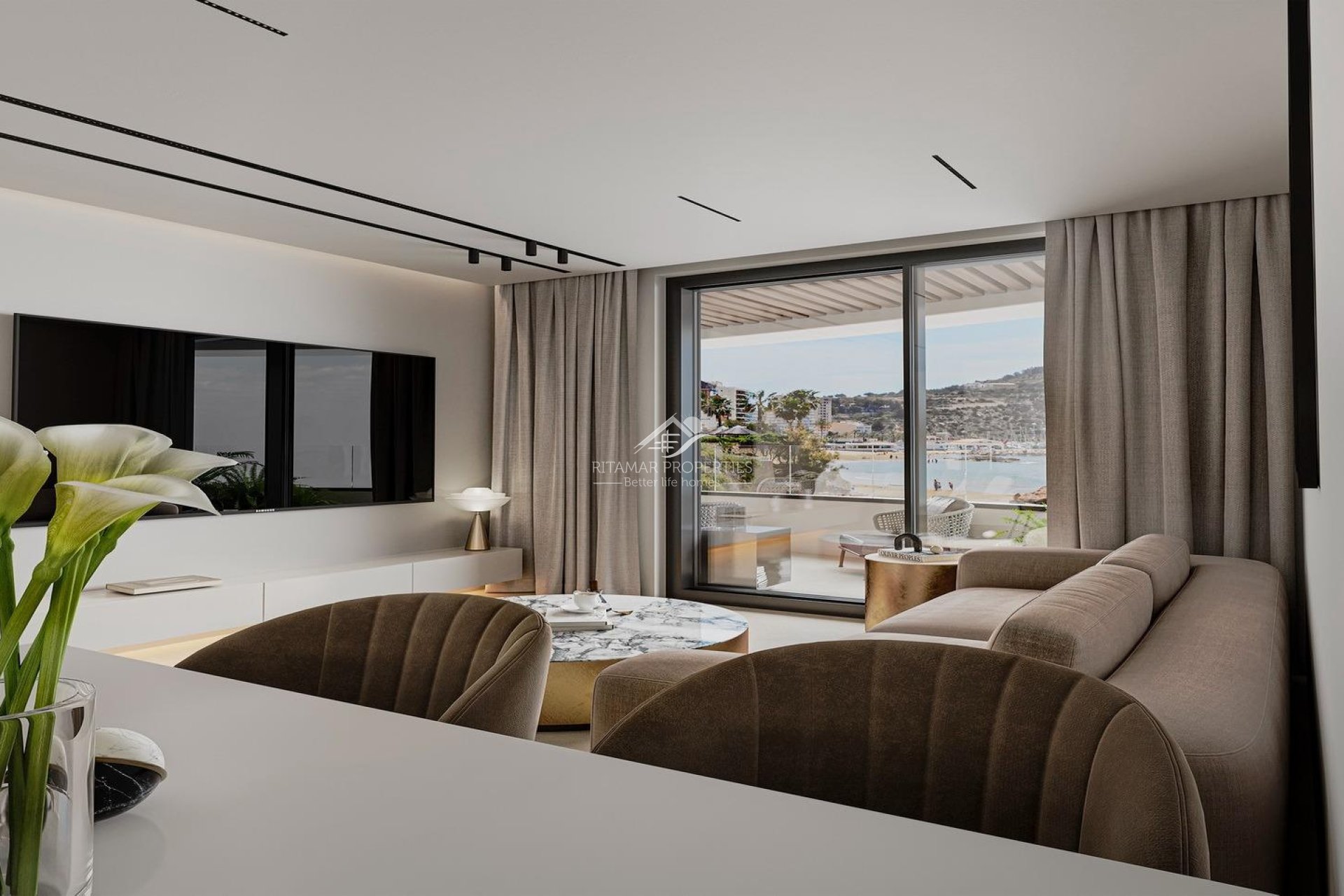 Neubau - Wohnung - Calpe - Playa Cantal Roig