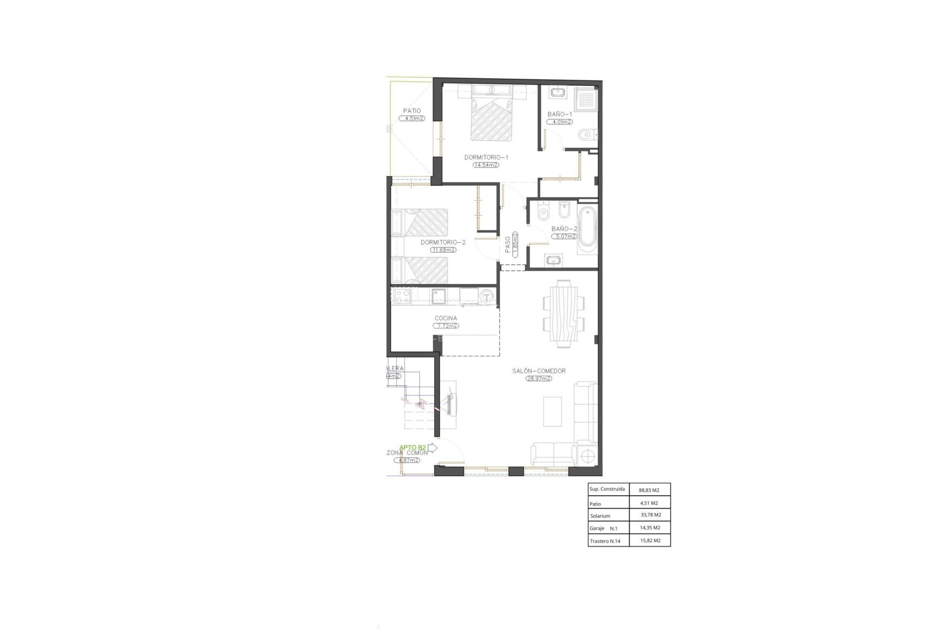 Neubau - Wohnung - Cuevas del Almanzora - Herrerias