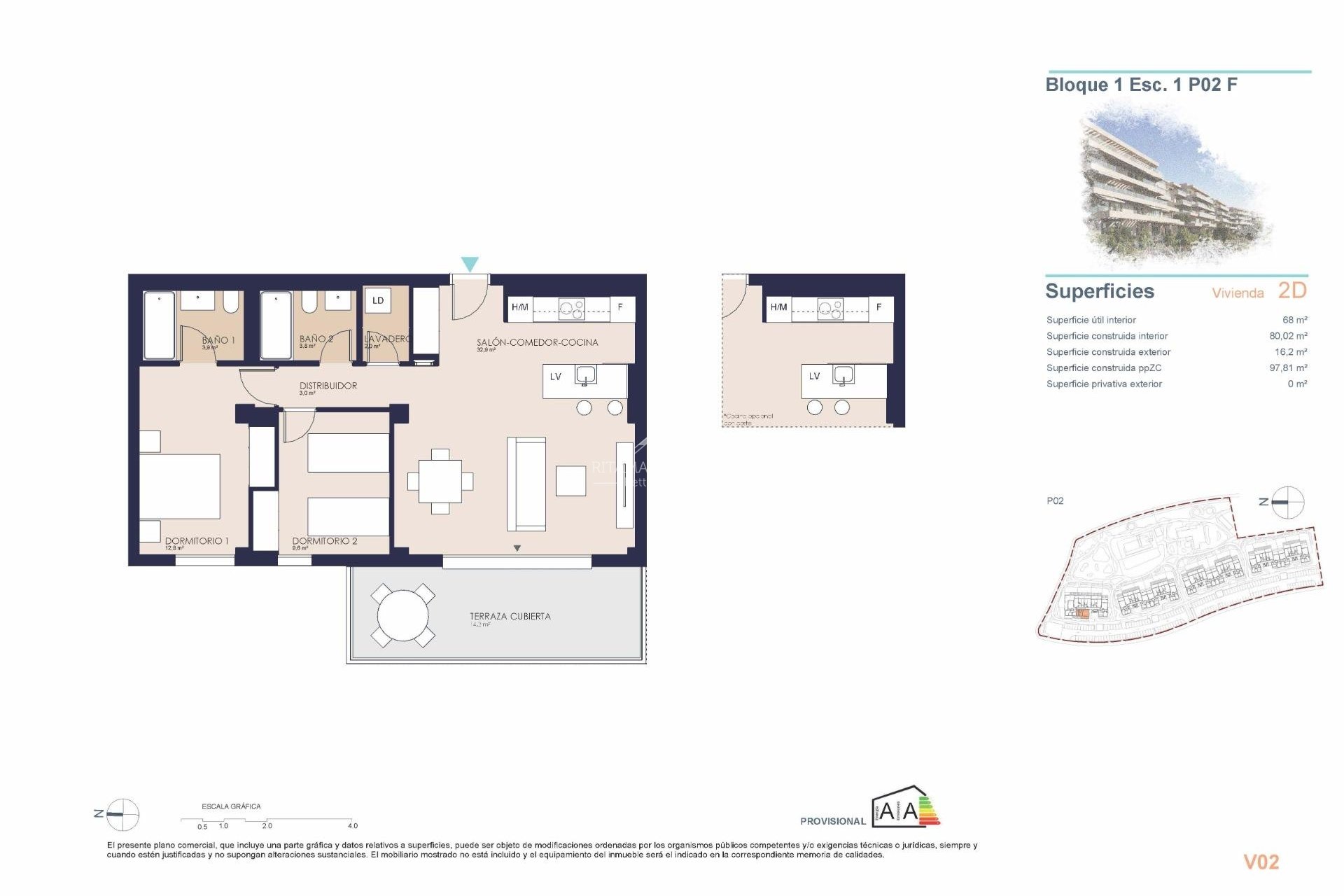 Neubau - Wohnung - Denia - Playa de La Almadraba