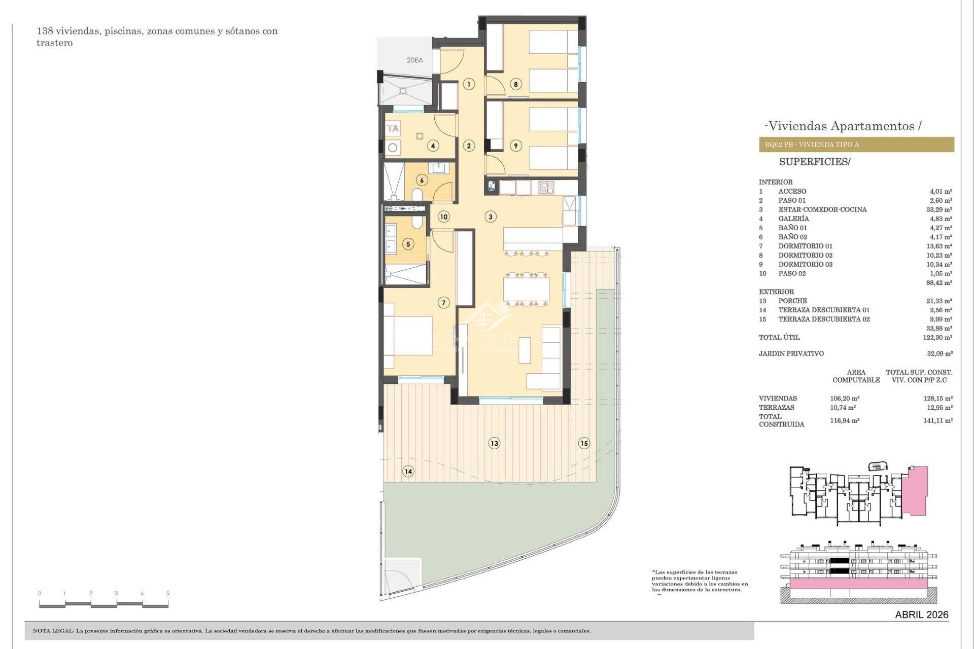 Neubau - Wohnung - Finestrat  - Campana Garden