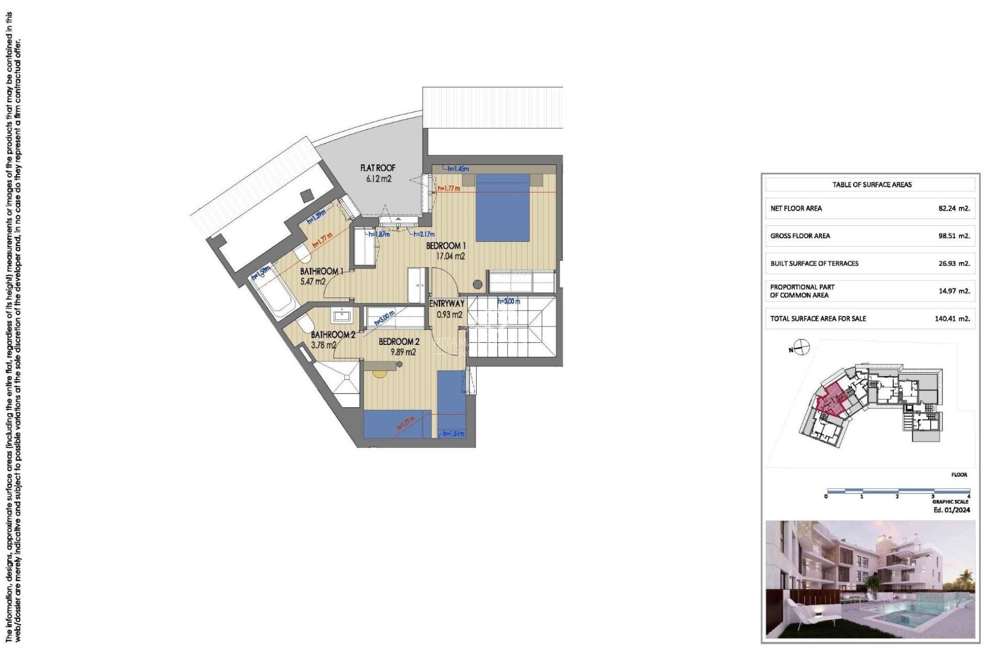 Neubau - Wohnung - Jávea Xàbia - Cala Blanca