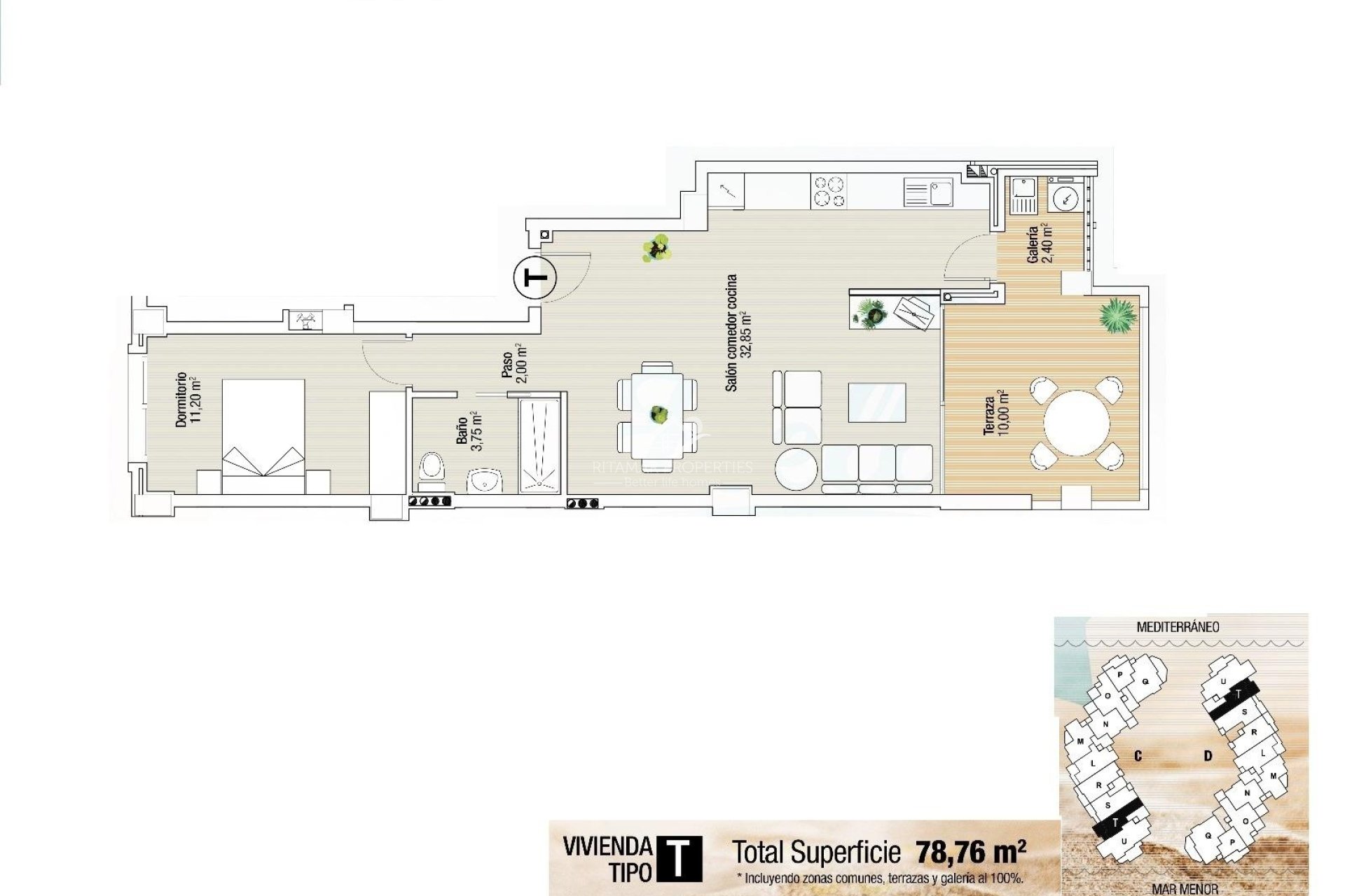 Neubau - Wohnung - La Manga del Mar Menor - La Manga