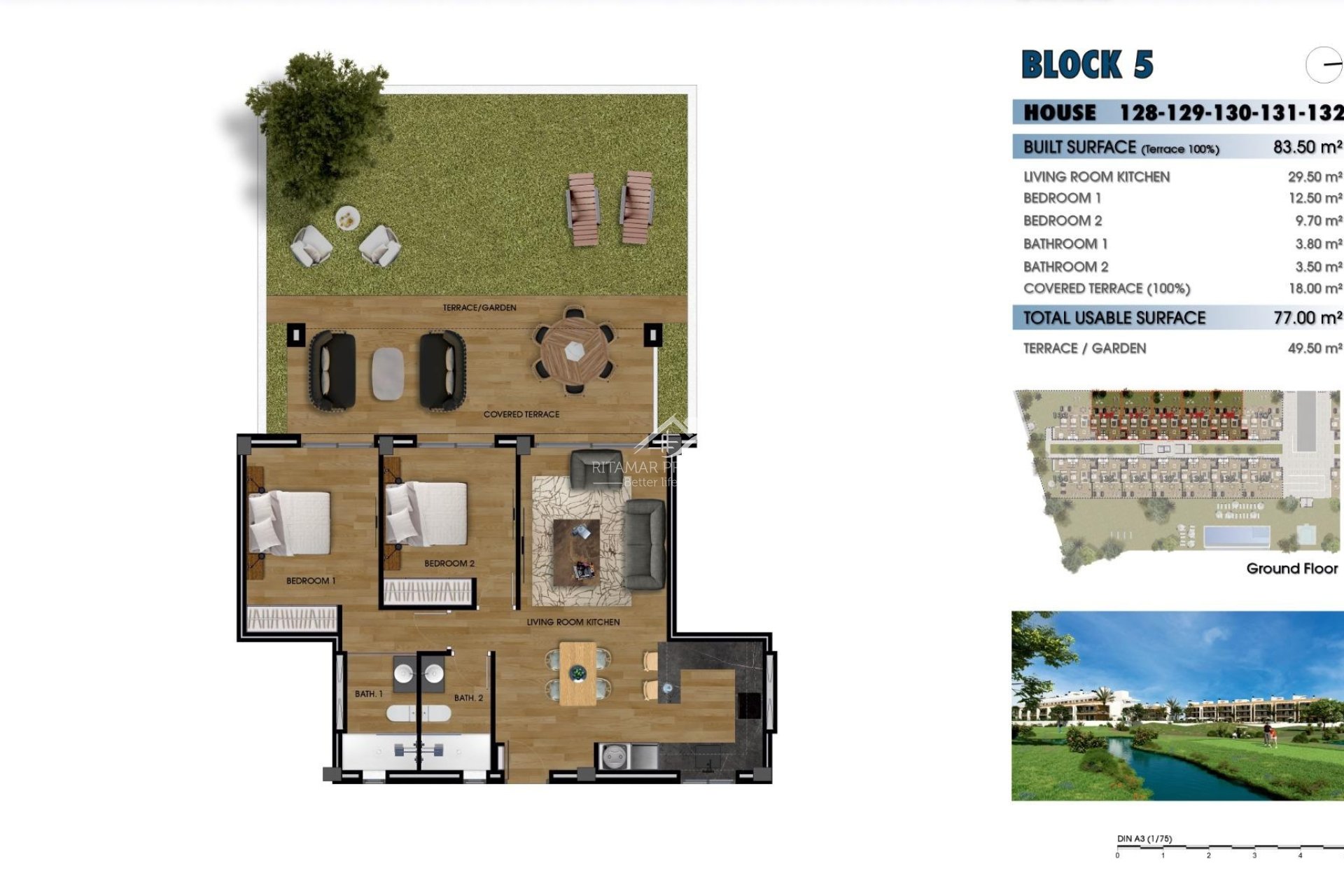 Neubau - Wohnung - Los Alcázares - La Serena Golf