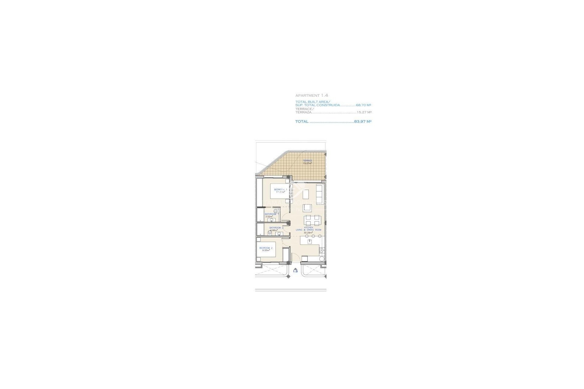 Neubau - Wohnung - Los Alcázares - Serena Golf