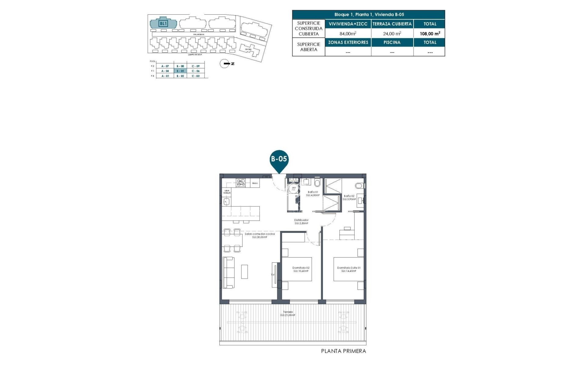 Neubau - Wohnung - Los Alcázares - Serena Golf