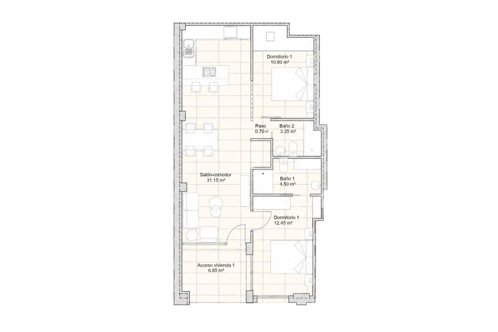 Neubau - Wohnung - San Javier - pueblo