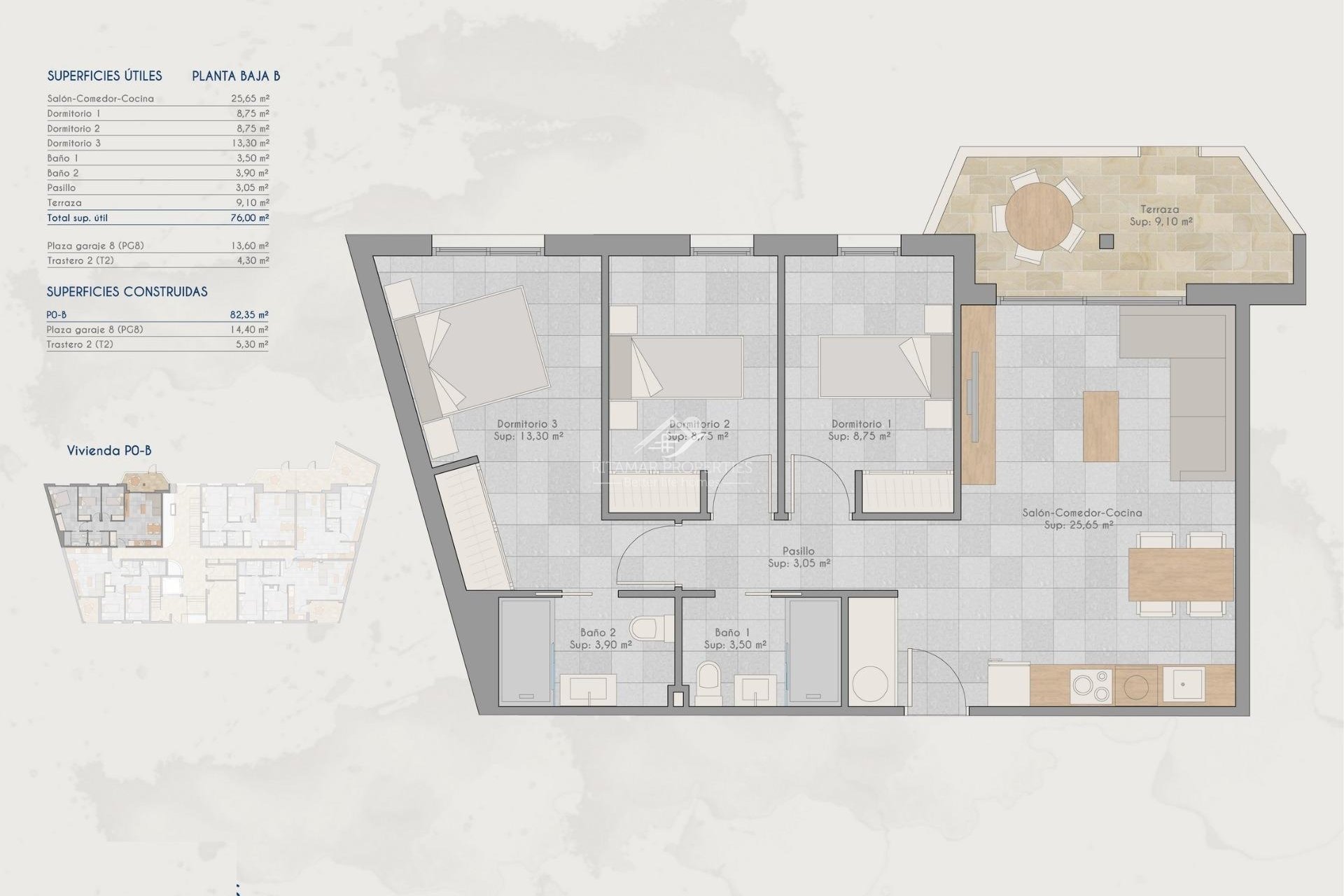 Neubau - Wohnung - San Pedro del Pinatar - Lo Pagan